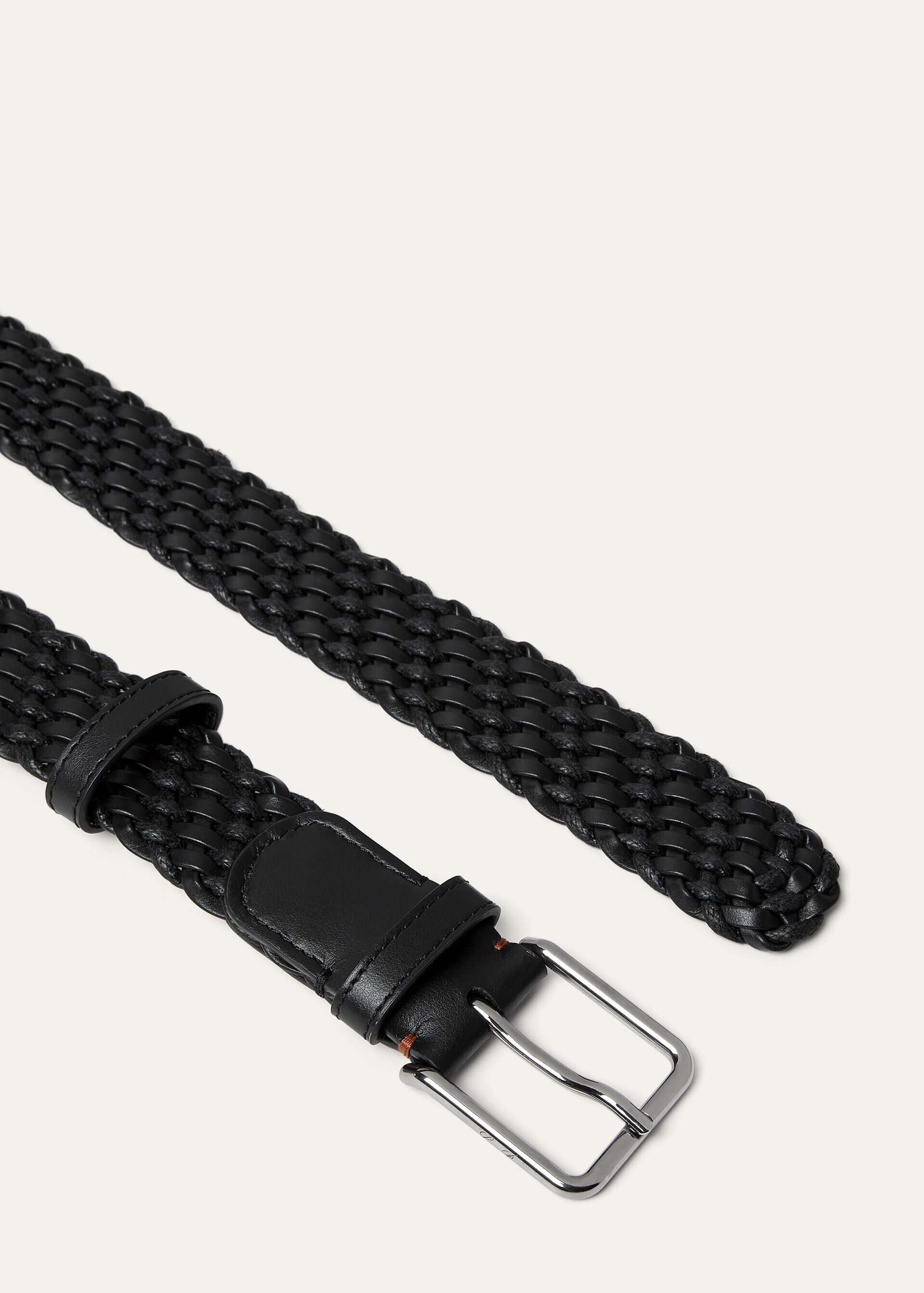 Loro Piana os11x0426 FAR1379 Size: OS / Mayfair Belt in Black/Light Size ONE SIZE - 2 Thumbnail