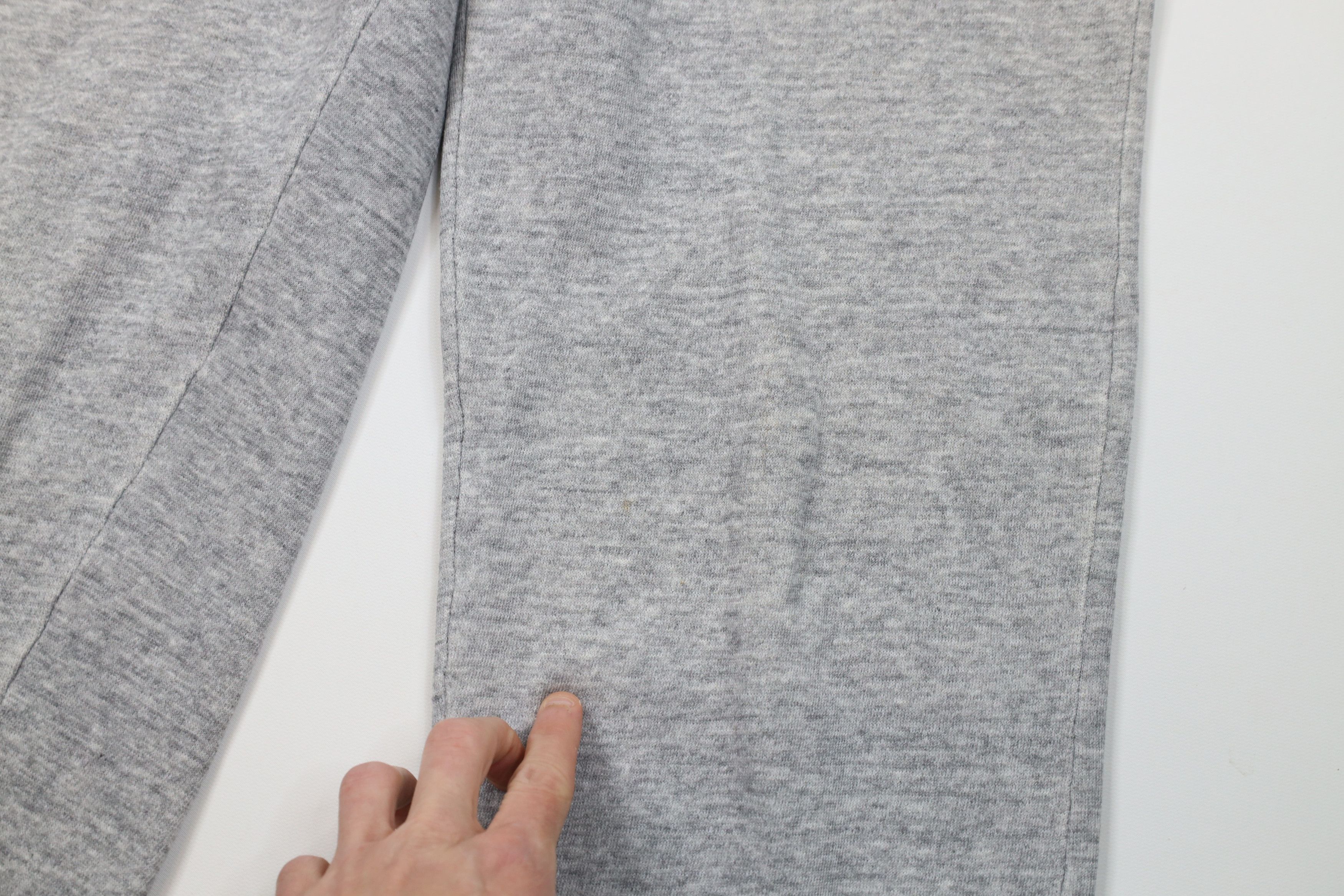 Vintage Vintage 70s 80s Streetwear Triblend Sweatpants Gray USA Size US 38 / EU 54 - 5 Thumbnail