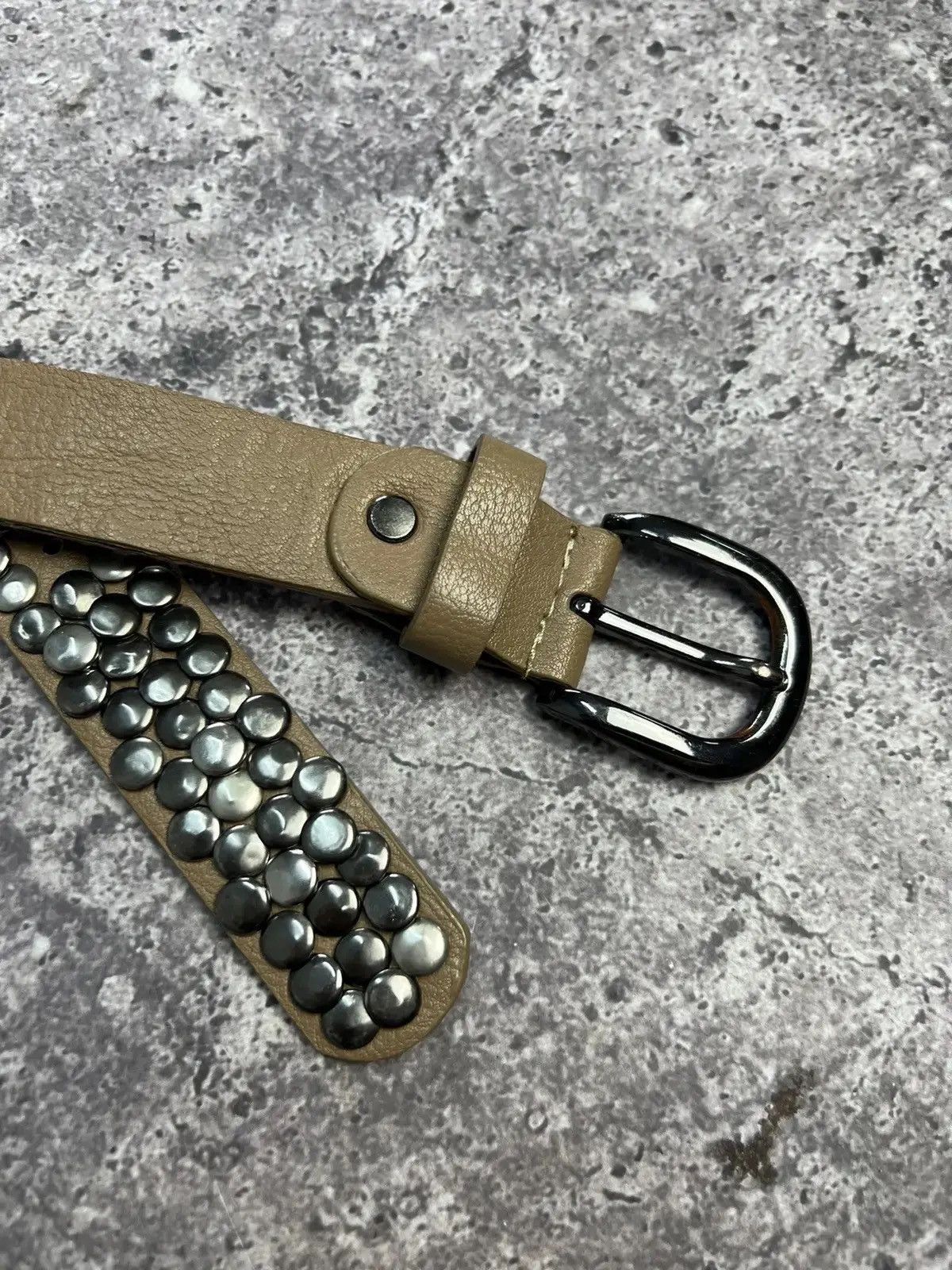 Hysteric Glamour × Japanese Brand Vintage Belts Y2K Rhinestones Punk leather belt Japanese Size ONE SIZE - 7 Thumbnail