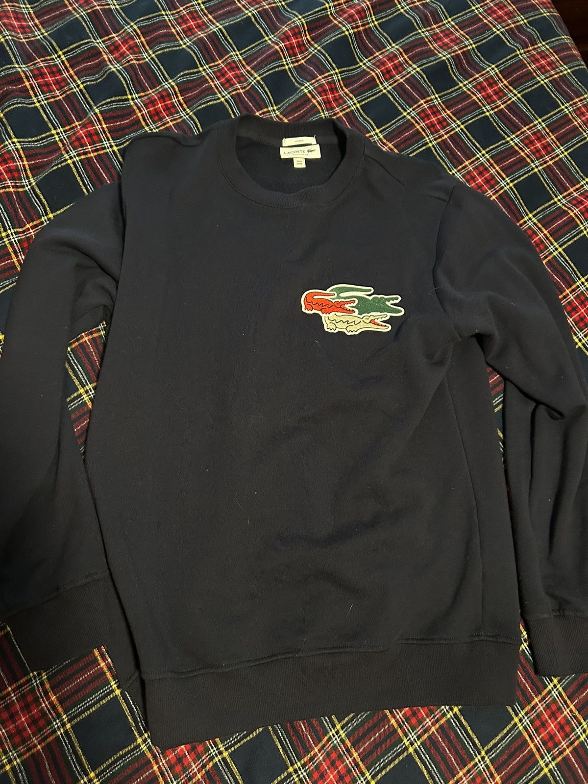 Lacoste Navy Lacoste Sweater Size US M / EU 48-50 / 2 - 1 Thumbnail