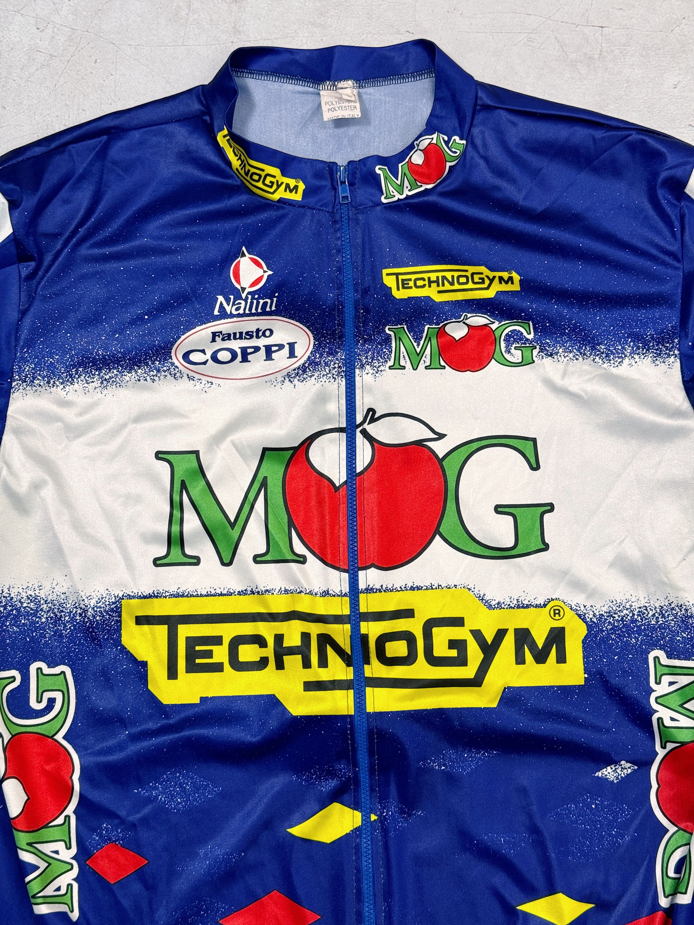 Vintage Vintage Nalini Cycling Jersey MOG TechnoGym Fausto Coppi Size US L / EU 52-54 / 3 - 5 Thumbnail
