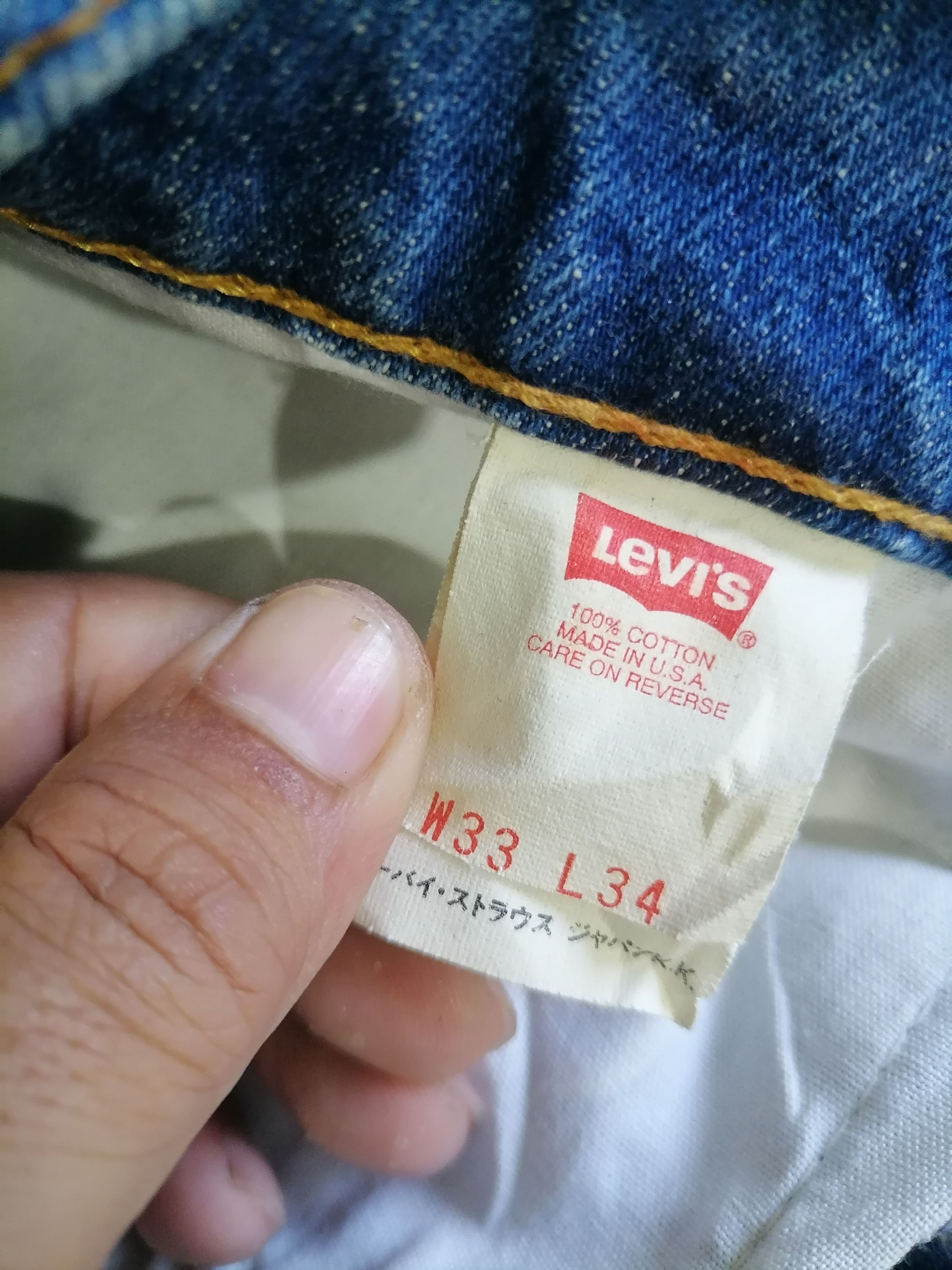 Levi's × Vintage Vintage Levis 515 Made in USA Size US 33 - 4 Thumbnail