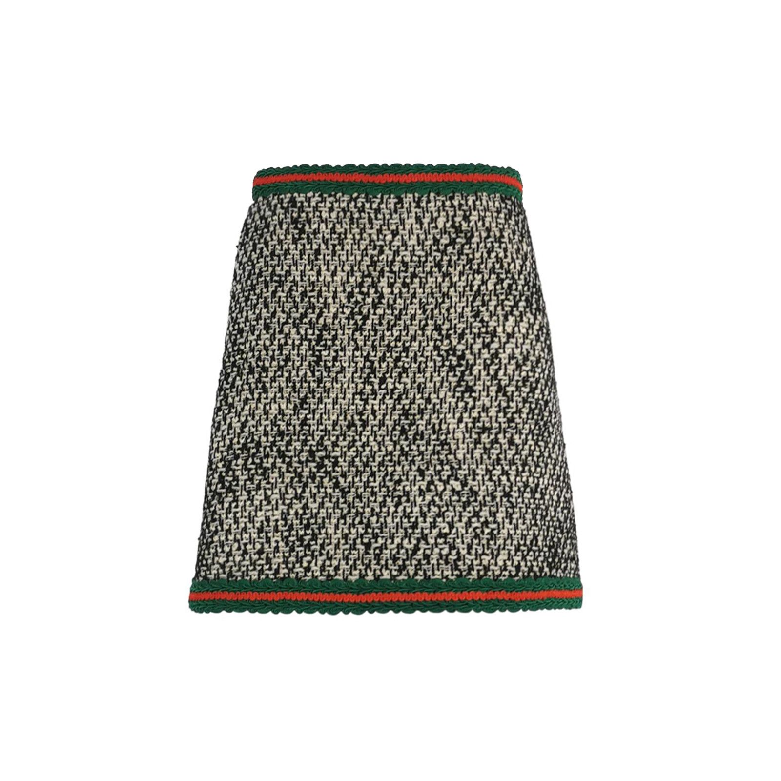 Gucci Gucci Tweed Mini Skirt Size 40 Size 27" / US 4 / IT 40 - 1 Thumbnail