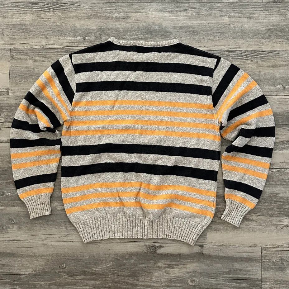 Christian Dior Monsieur Vintage Christian Dior Knite Striped Sweater Size Large Size US L / EU 52-54 / 3 - 5 Thumbnail