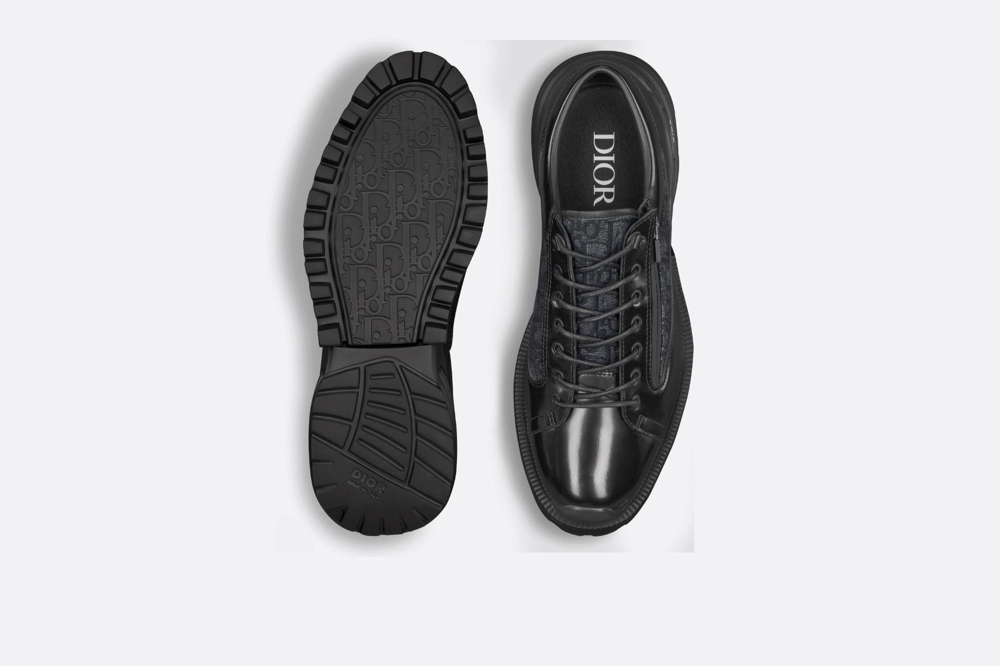 Dior o1mle0326 Combat Lace-Up Shoes in Black Size US 7 / EU 40 - 6 Thumbnail