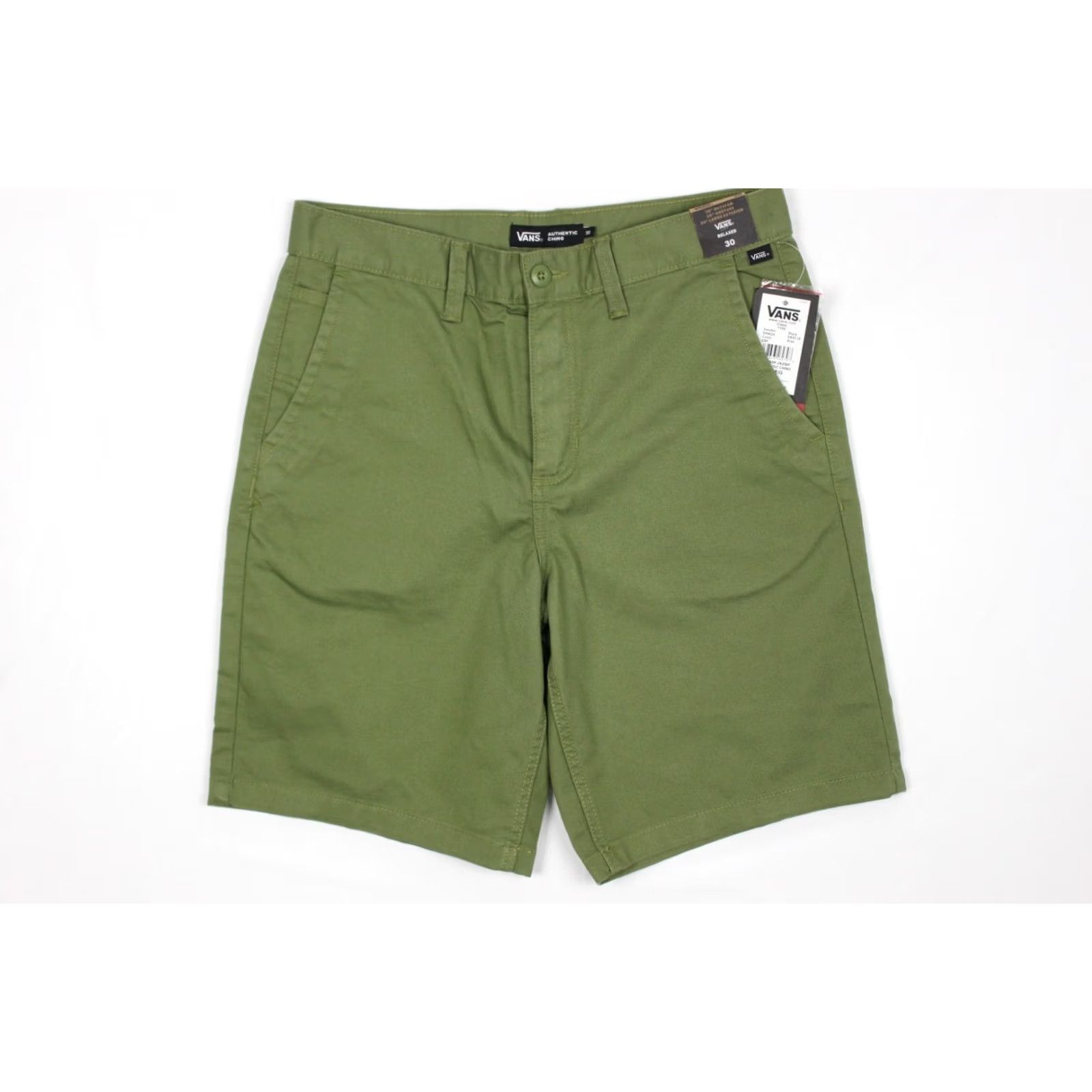 Vans Vans Men's Authentic Chino 9.5" Shorts Size 30 Regular Green Size US 30 / EU 46 - 5 Thumbnail