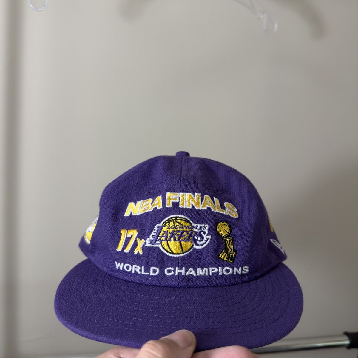 New Era LA Lakers NBA Finals snapback hat Size ONE SIZE - 1 Thumbnail