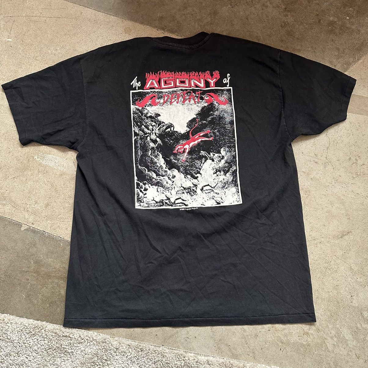 Vintage 1992 Gustavo Doré Ascension T Shirt Size US XL / EU 56 / 4 - 4 Thumbnail