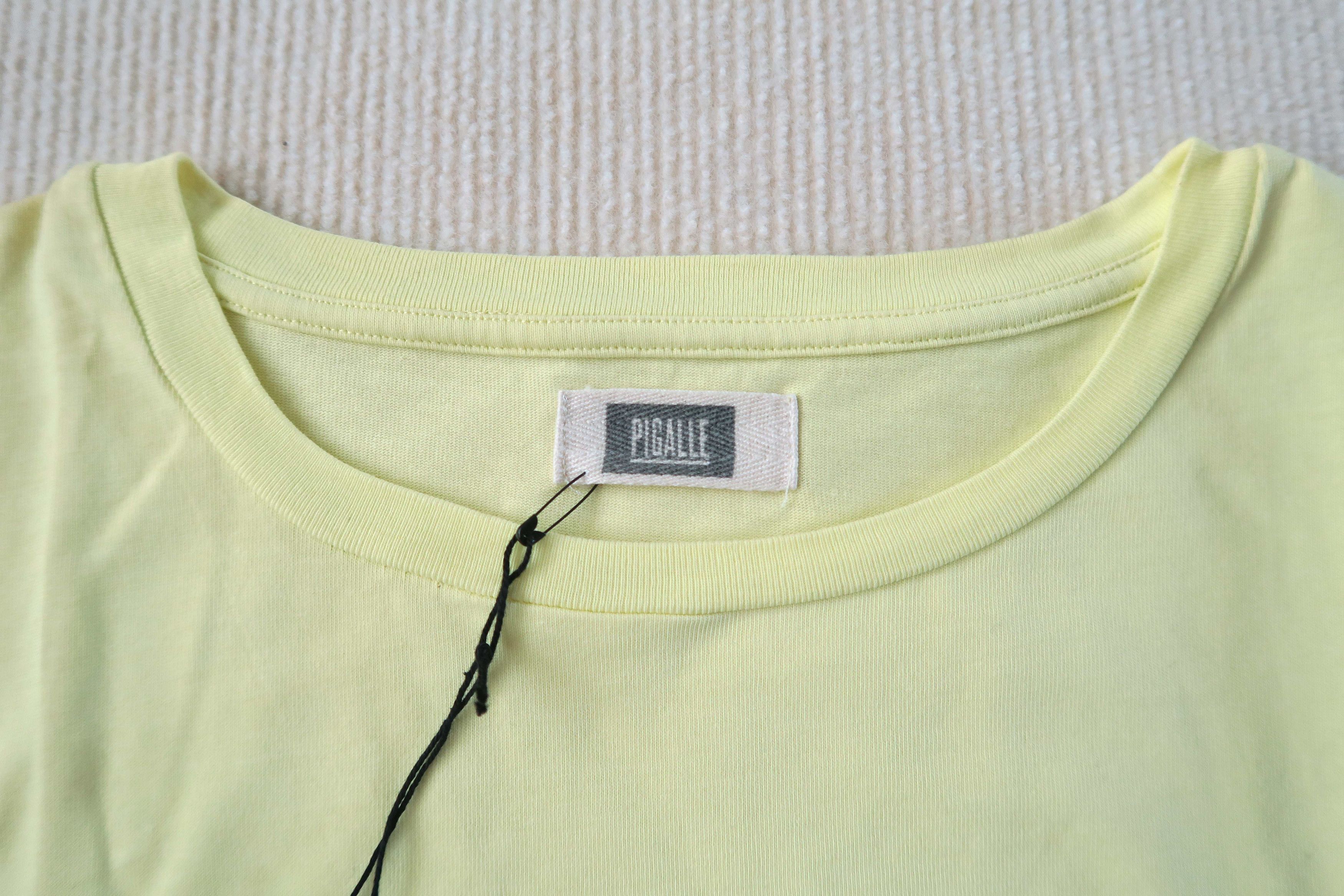 Pigalle Pigalle Neon Yellow Box Logo T-shirt Size US XL / EU 56 / 4 - 3 Thumbnail