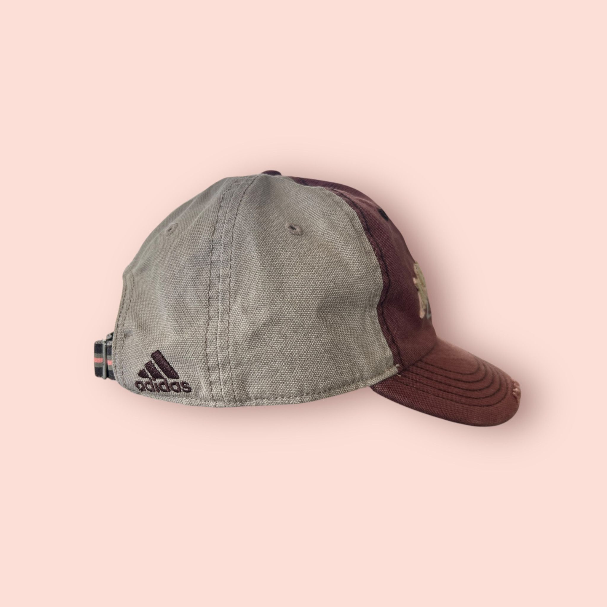 Adidas × Japanese Brand × Vintage DISTRESSED ADIDAS ALWAYS COOL STRAPBACK CAP Size ONE SIZE - 3 Thumbnail