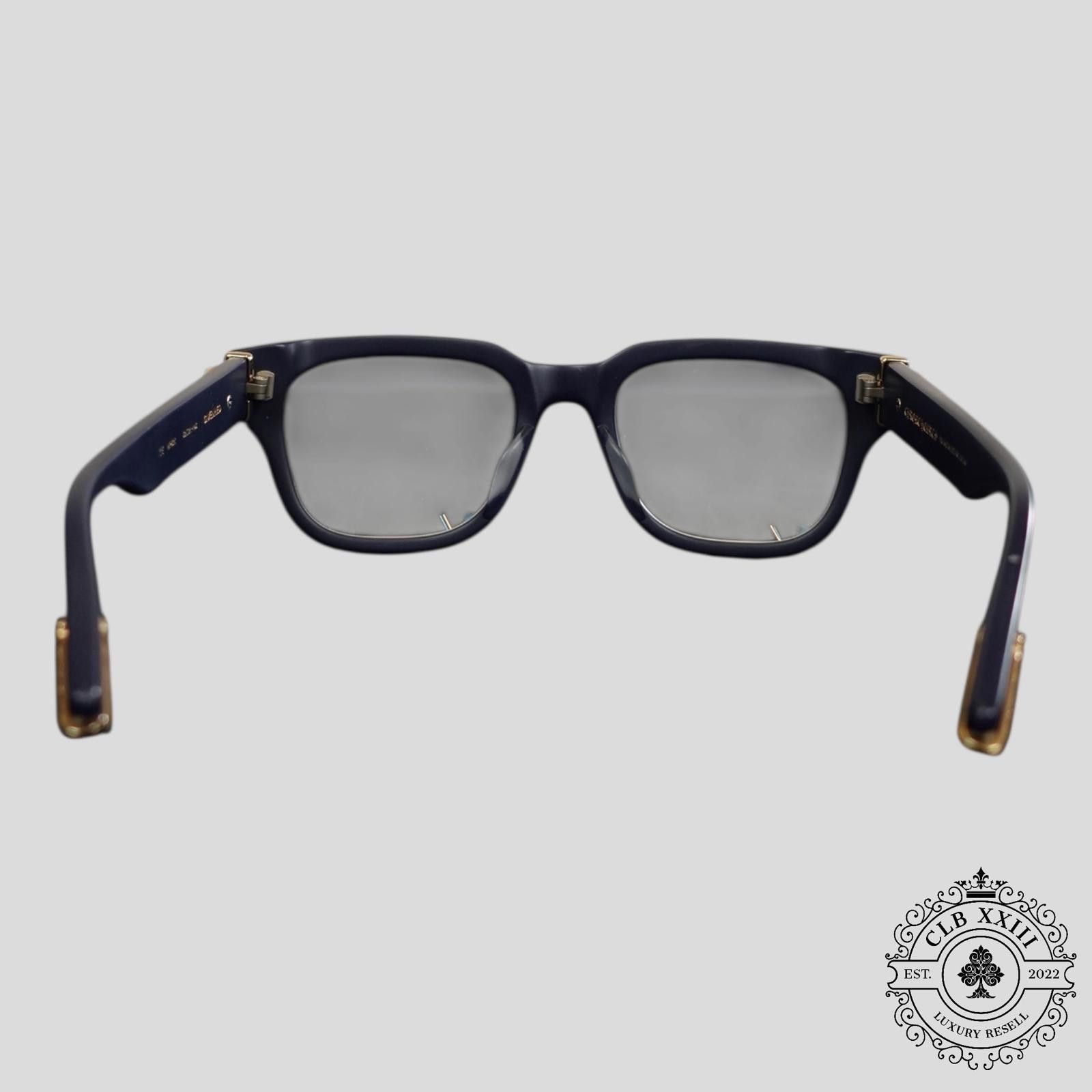 Chrome Hearts Chrome Hearts Givenhead Sunglasses in Matte Navy Size ONE SIZE - 4 Thumbnail