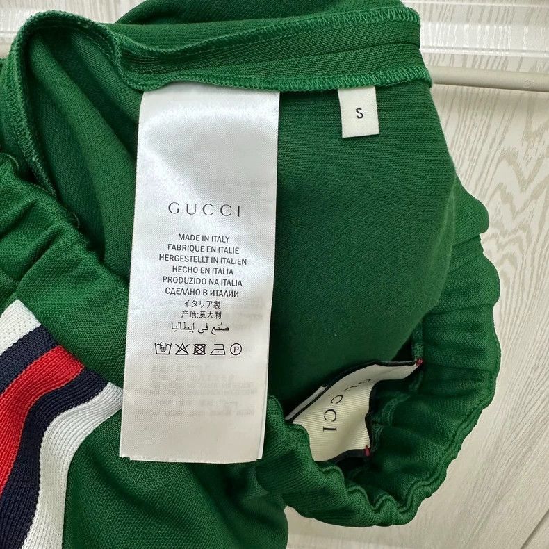 Gucci Gucci Gucci Sports Pants in Green with Stripes-2507 Size US 30 / EU 46 - 3 Thumbnail