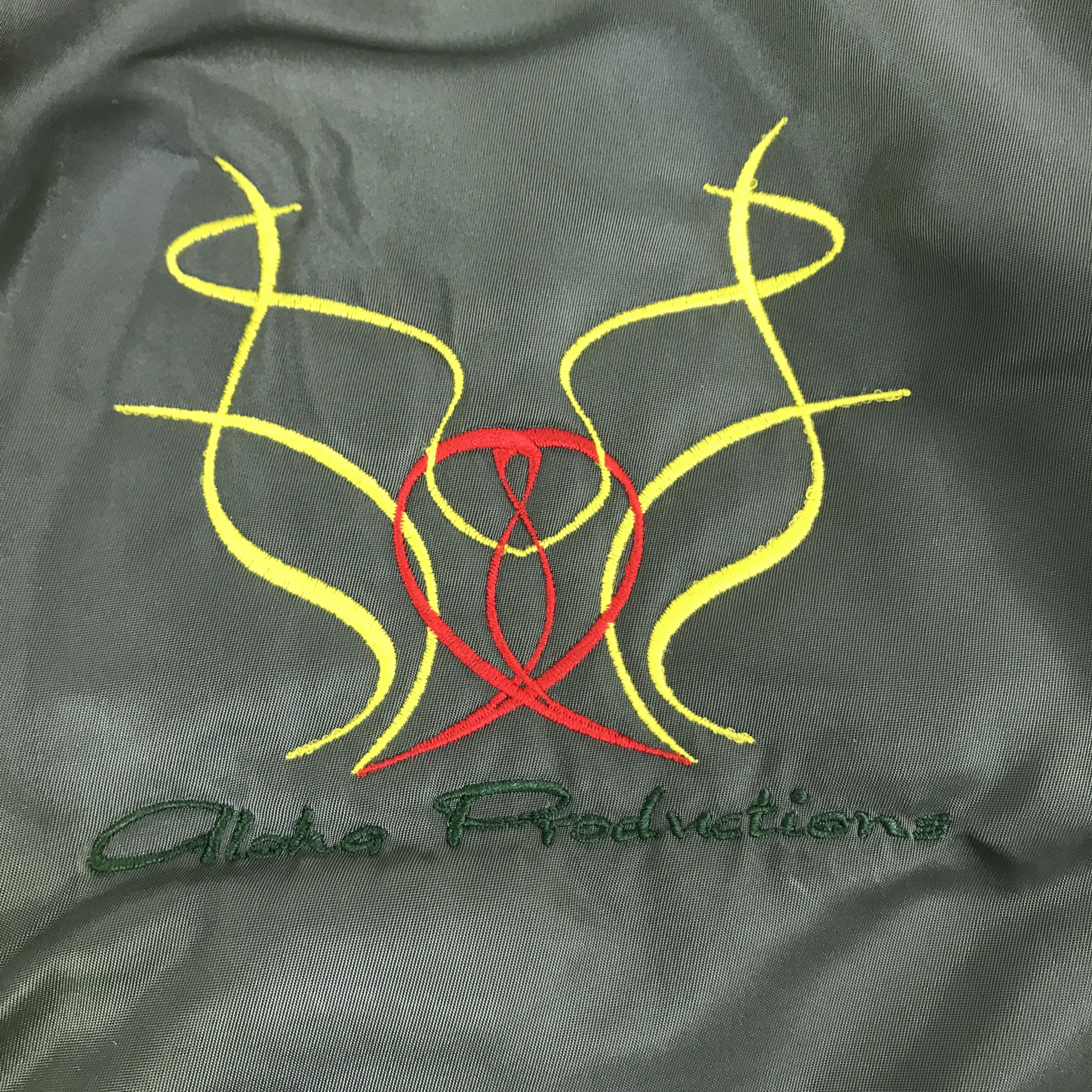Alpha Industries 90s ALPHA INDUSTRIES BOMBER JACKET K104B9 Size US L / EU 52-54 / 3 - 10 Thumbnail