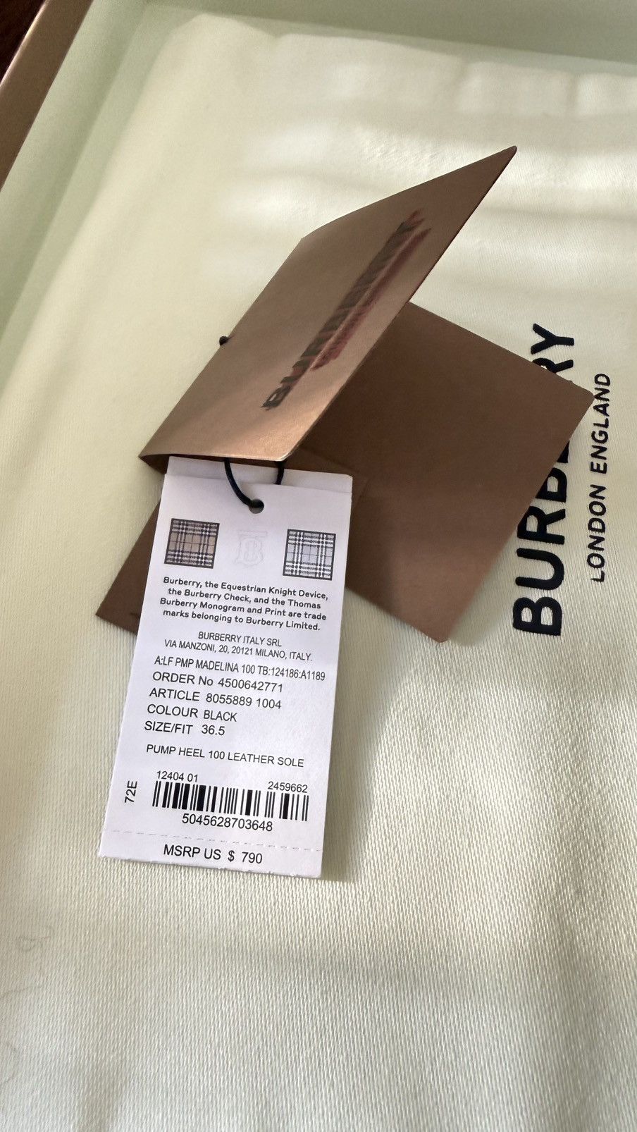 Burberry Burberry Heel Size US 6.5 / IT 36.5 - 5 Thumbnail