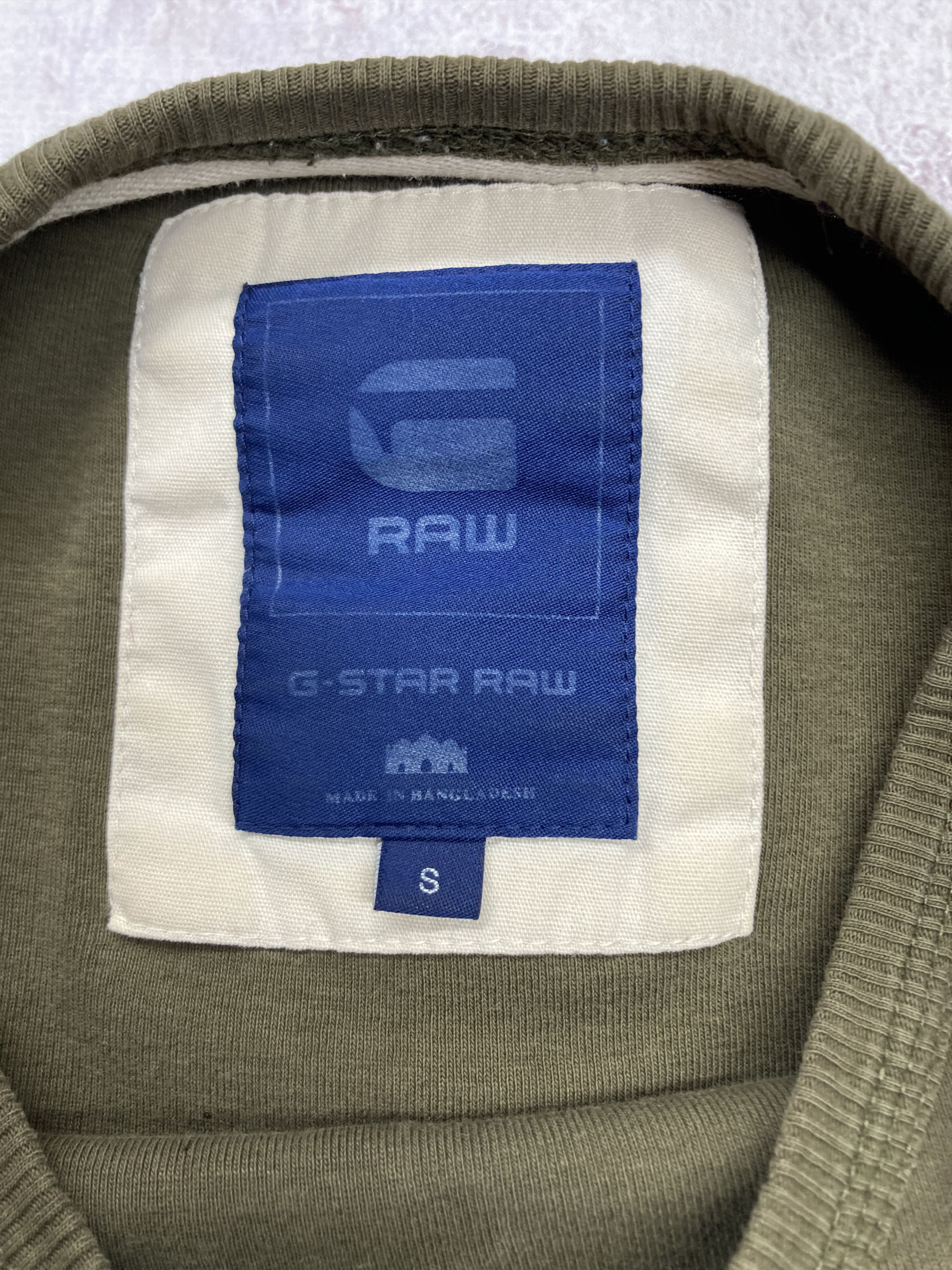 G-Star Vintage Long Sleeve T-Shirt G Star Raw Men’s Size S Size US S / EU 44-46 / 1 - 8 Thumbnail
