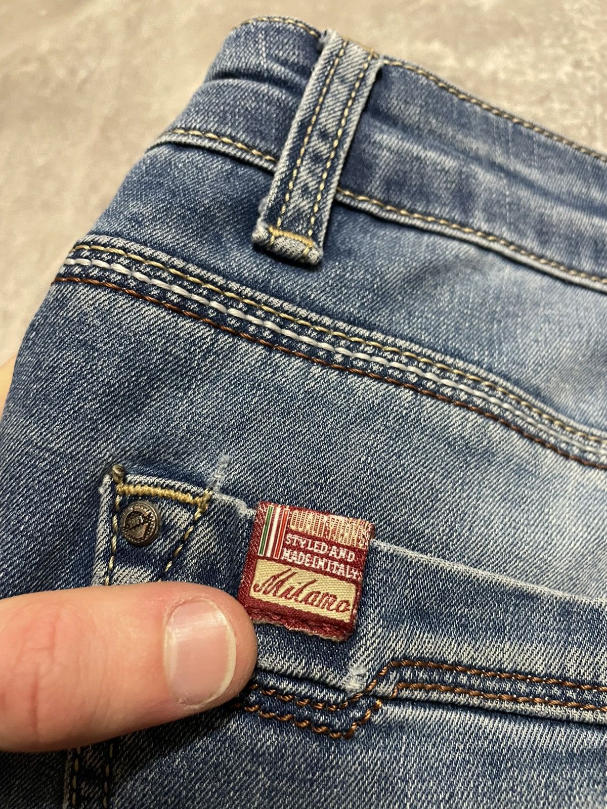 Armani × Vintage Vintage Armani Jeans Denim 33 Size Size US 33 - 7 Thumbnail