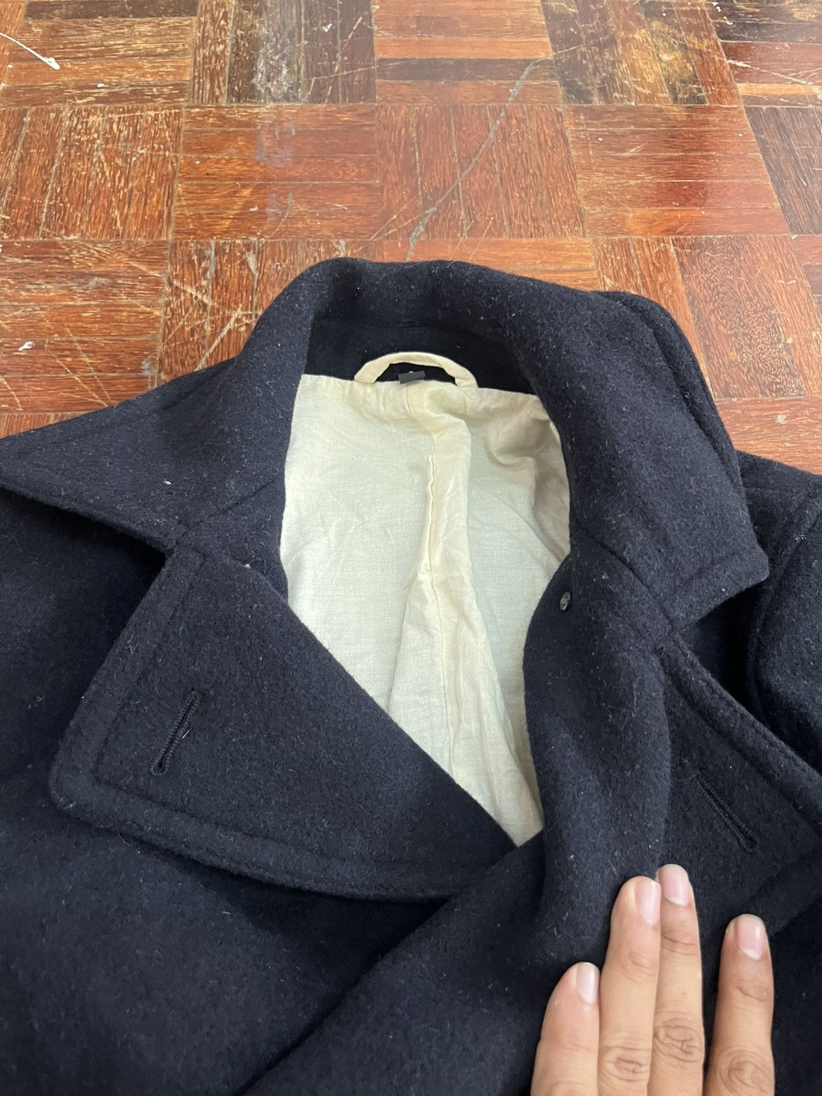 Vintage 💥Vintage 80s Unbranded Wool Jackets With Linen Lining Size M / US 6-8 / IT 42-44 - 7 Thumbnail
