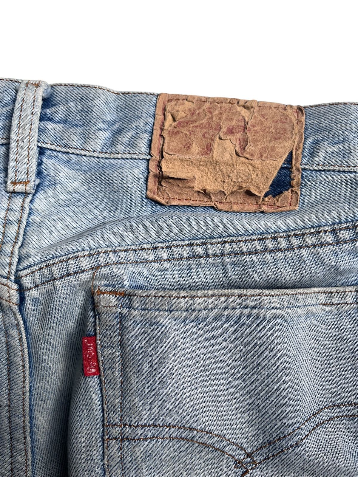 Levi's Levi's 501 Valencia 555 Distressed Jeans Size US 30 / EU 46 - 10 Thumbnail