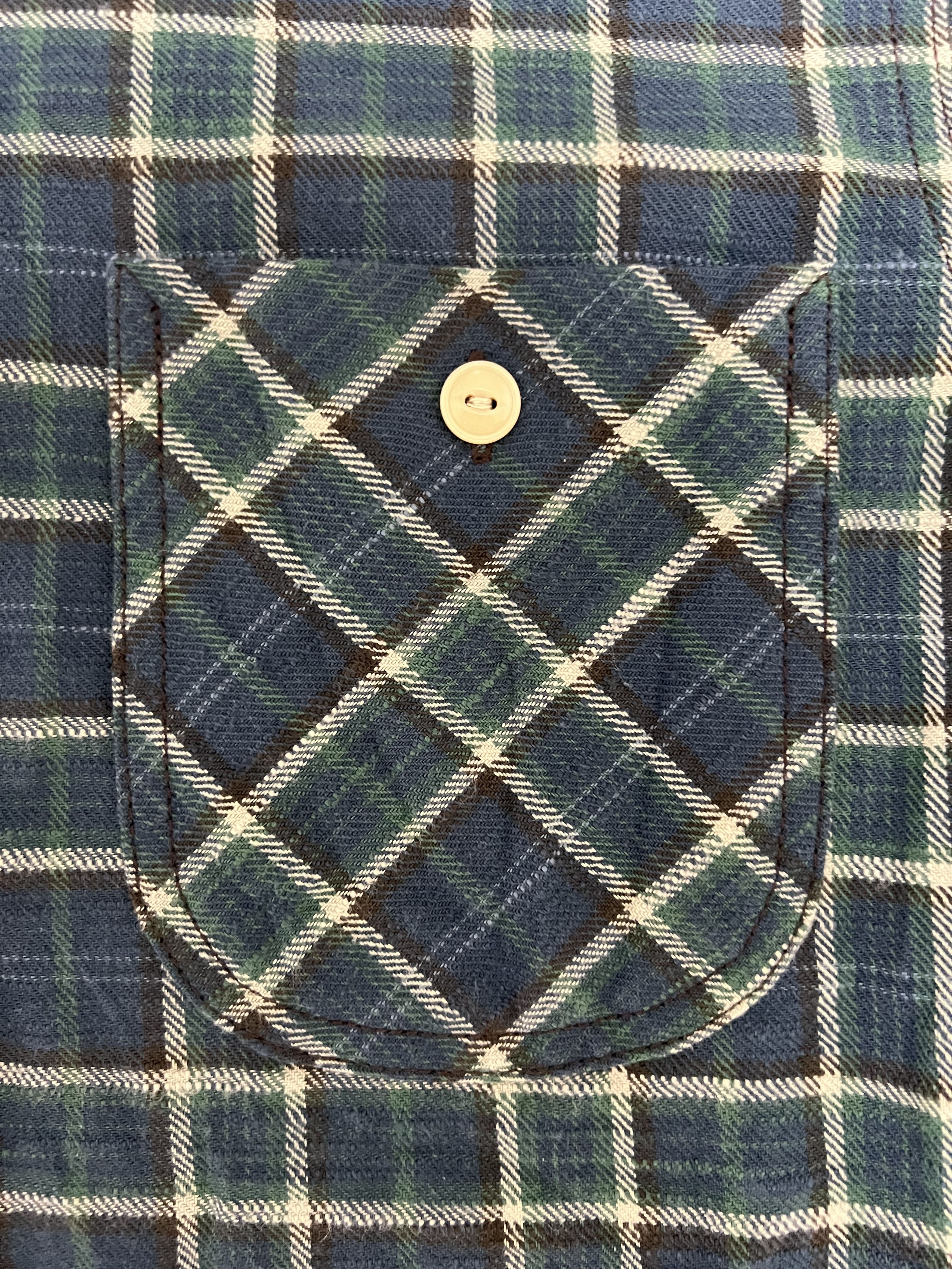 Rogue Territory 💚 Rogue Territory Jumper Shirt in Vintage Slub Plaid NEW Size US M / EU 48-50 / 2 - 12 Thumbnail