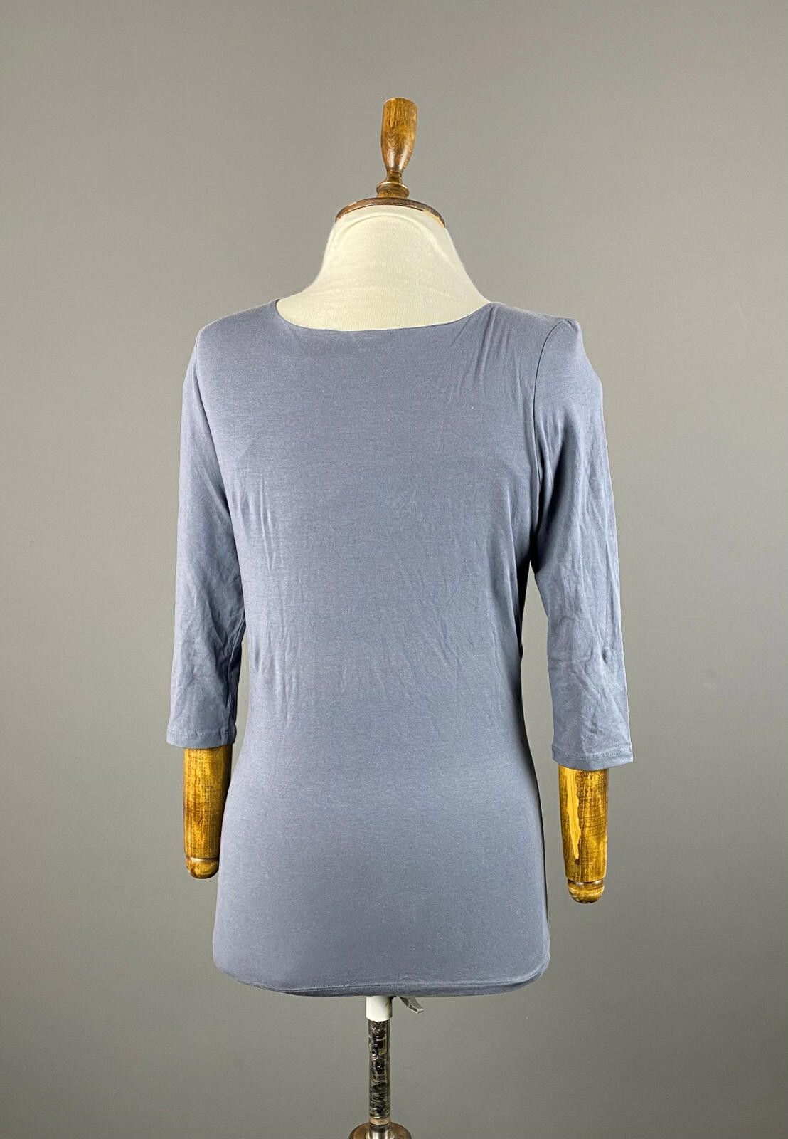 Designer Ladies Annette Gortz Blue Cotton Top Mini Dress Size S Size S / US 4 / IT 40 - 7 Thumbnail