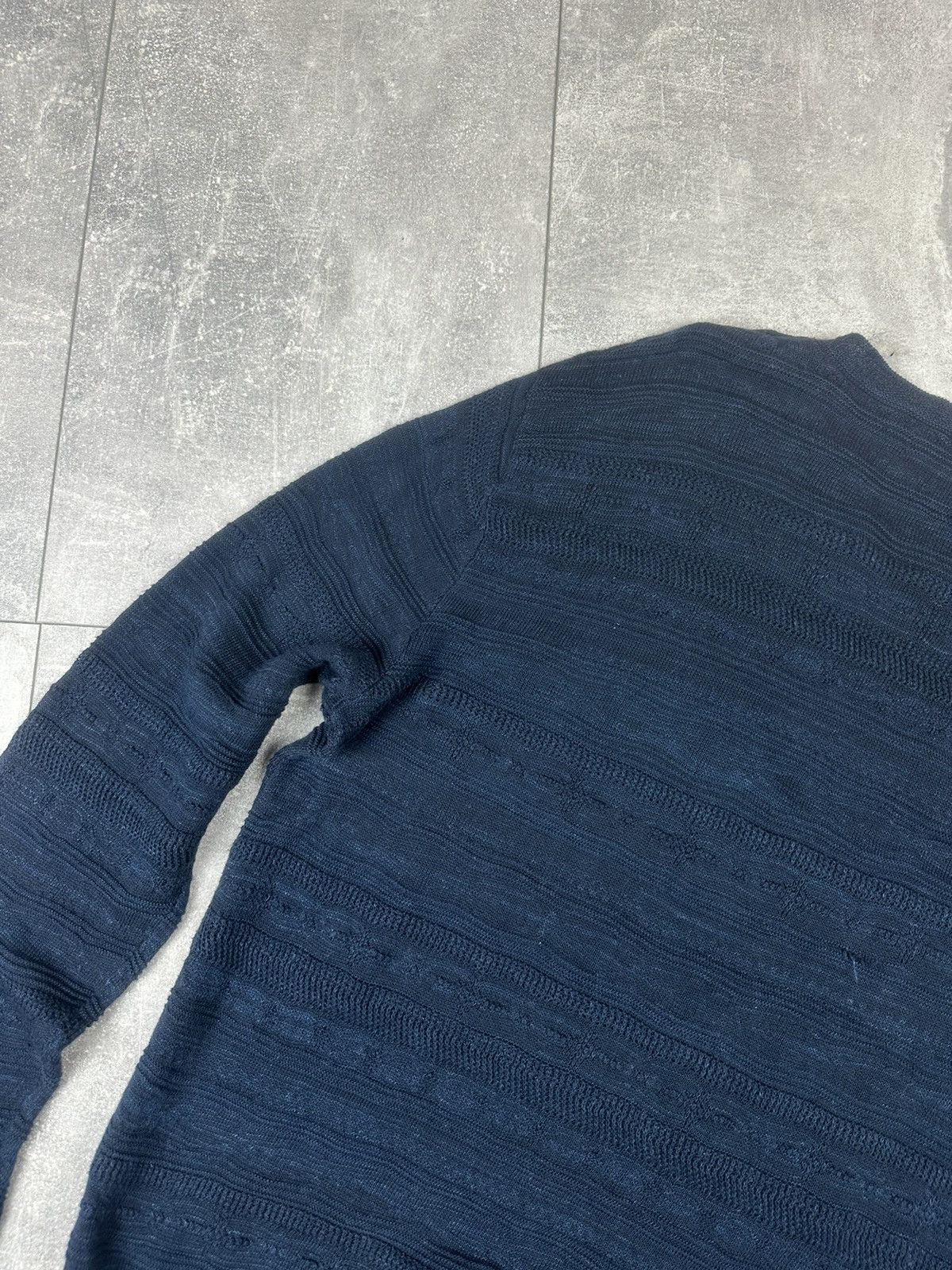 Polo Ralph Lauren Polo Ralph Lauren Sweater Textured Knitting Line/Cotton Size US M / EU 48-50 / 2 - 13 Thumbnail