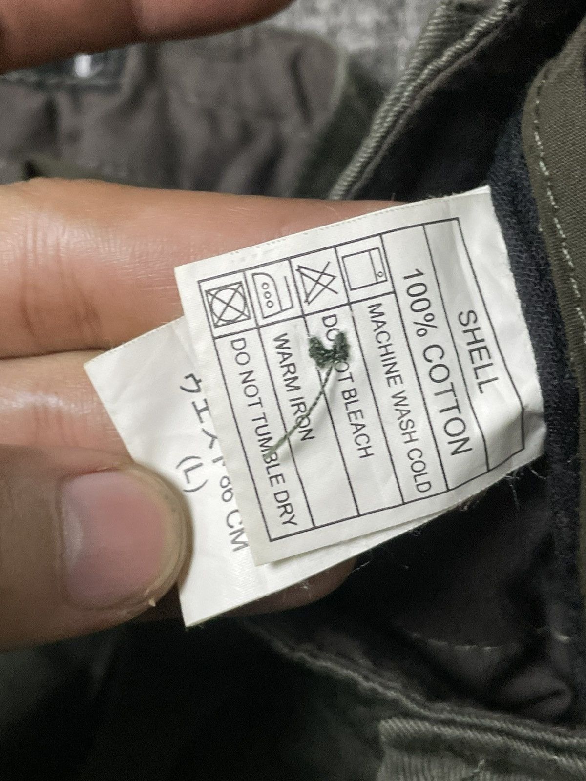 If Six Was Nine × Japanese Brand × Le Grande Bleu (L.G.B.) Bike Star Brand Cargo Pants (68) Size US 32 / EU 48 - 10 Thumbnail