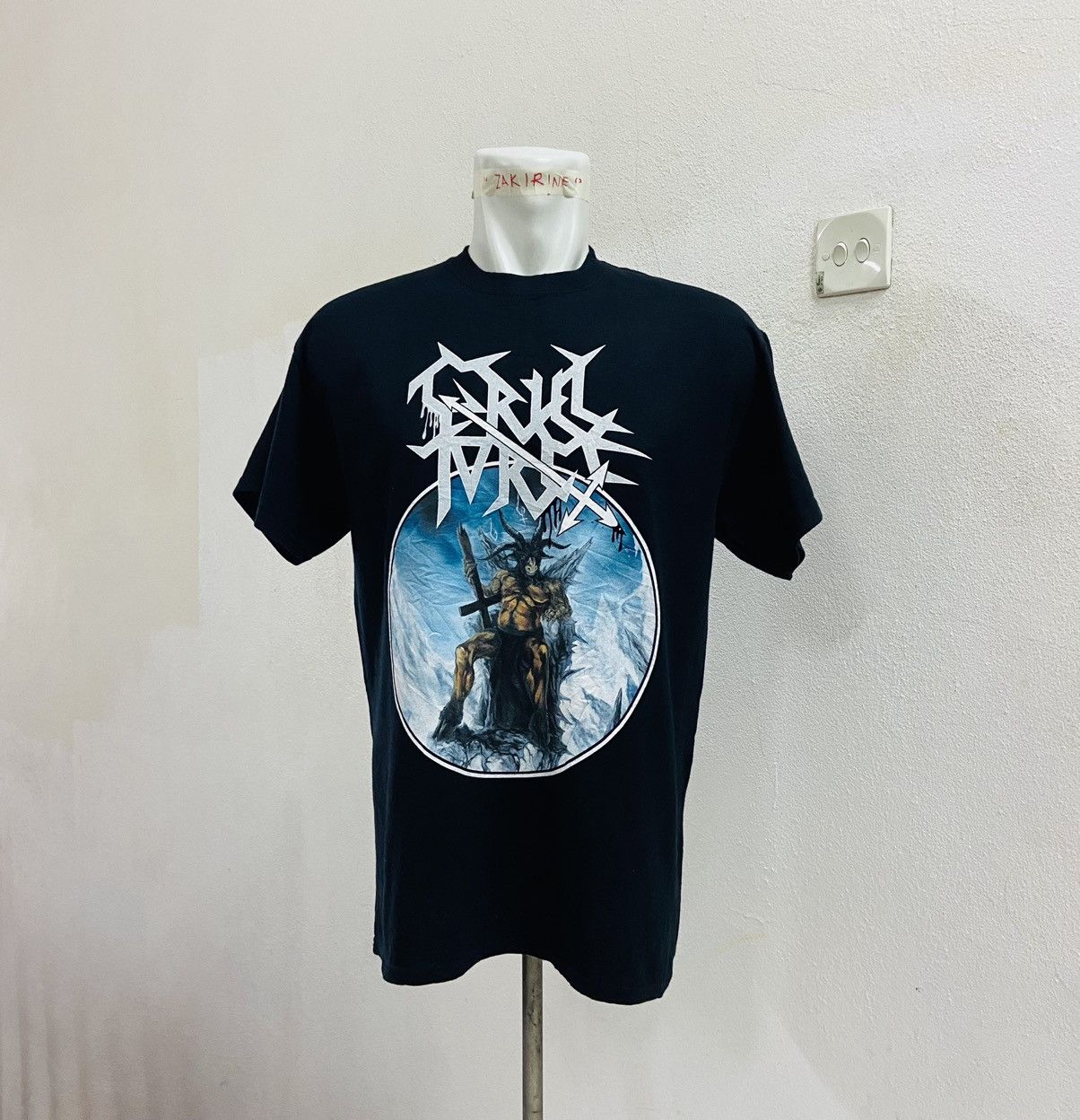 Band Tees CRUEL FORCE "The Rise Of Satanic Might" TEE Size US M / EU 48-50 / 2 - 1 Thumbnail