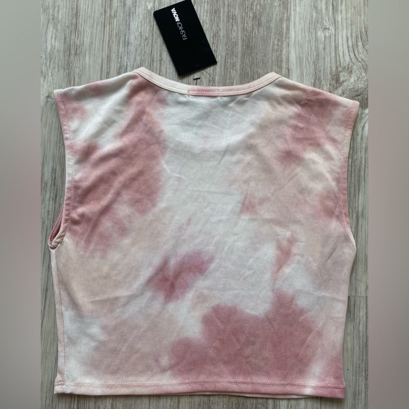 Other Fashion Nova | Hazed Dreams Tie Dye Crop Top | NWT | Large Size L / US 10 / IT 46 - 2 Thumbnail