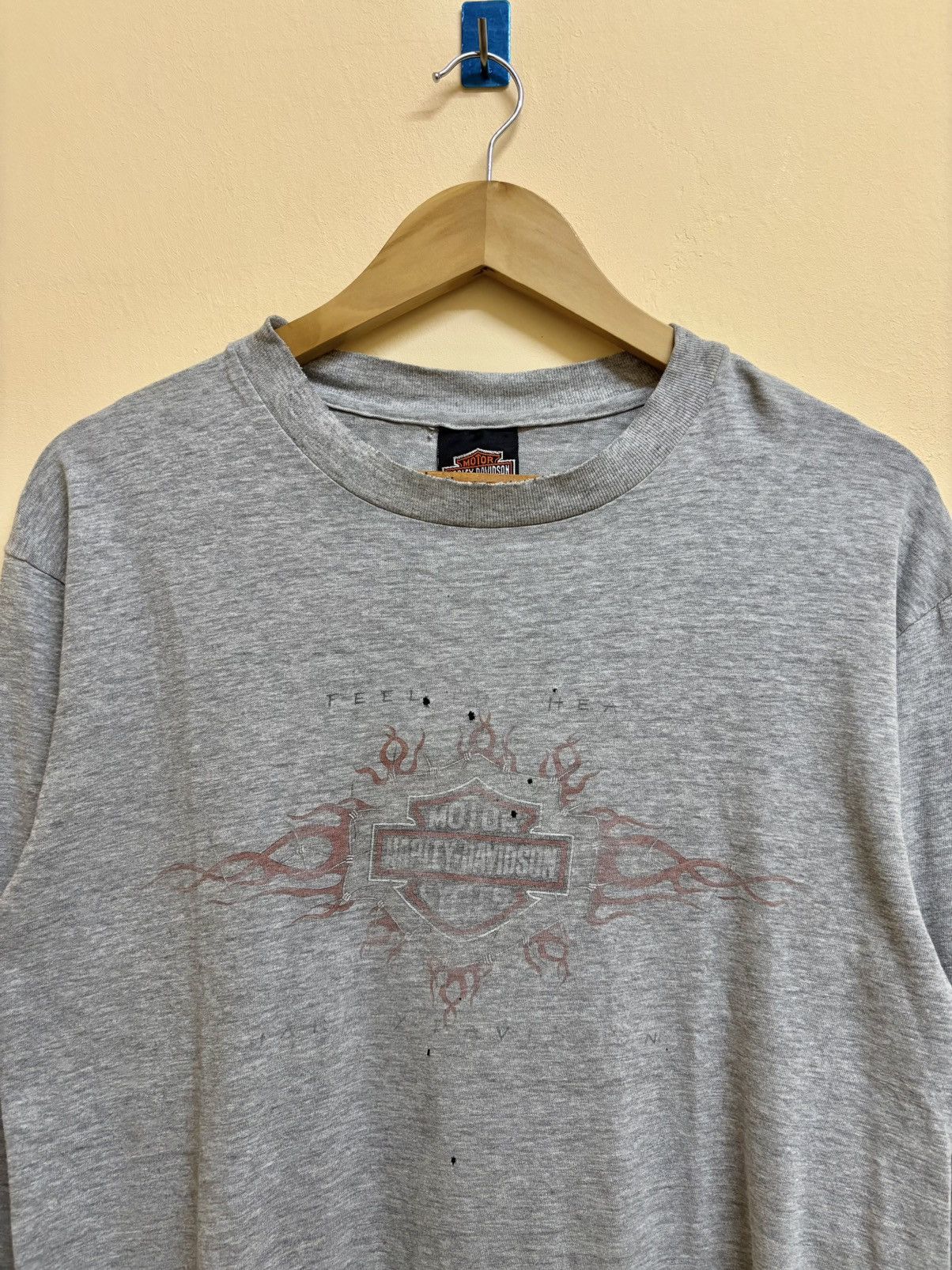 Harley Davidson Vintage 1998 Harley Davidson Topeka Kansas Longsleeve Tshirt Size US M / EU 48-50 / 2 - 3 Thumbnail