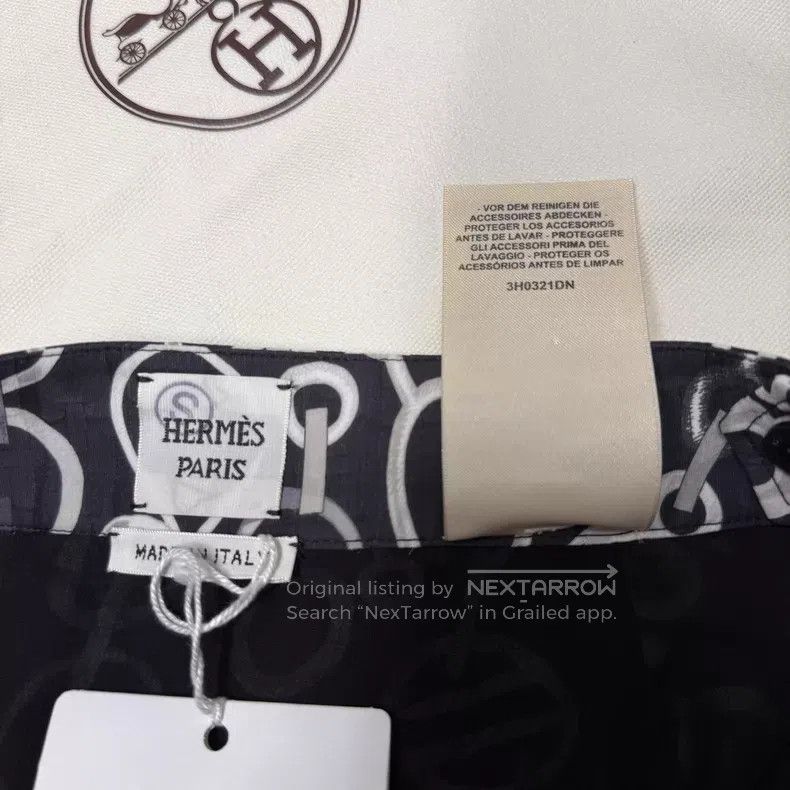 Hermes Hermes Silk Long Skirt Size 42" / US 20 - 5 Thumbnail