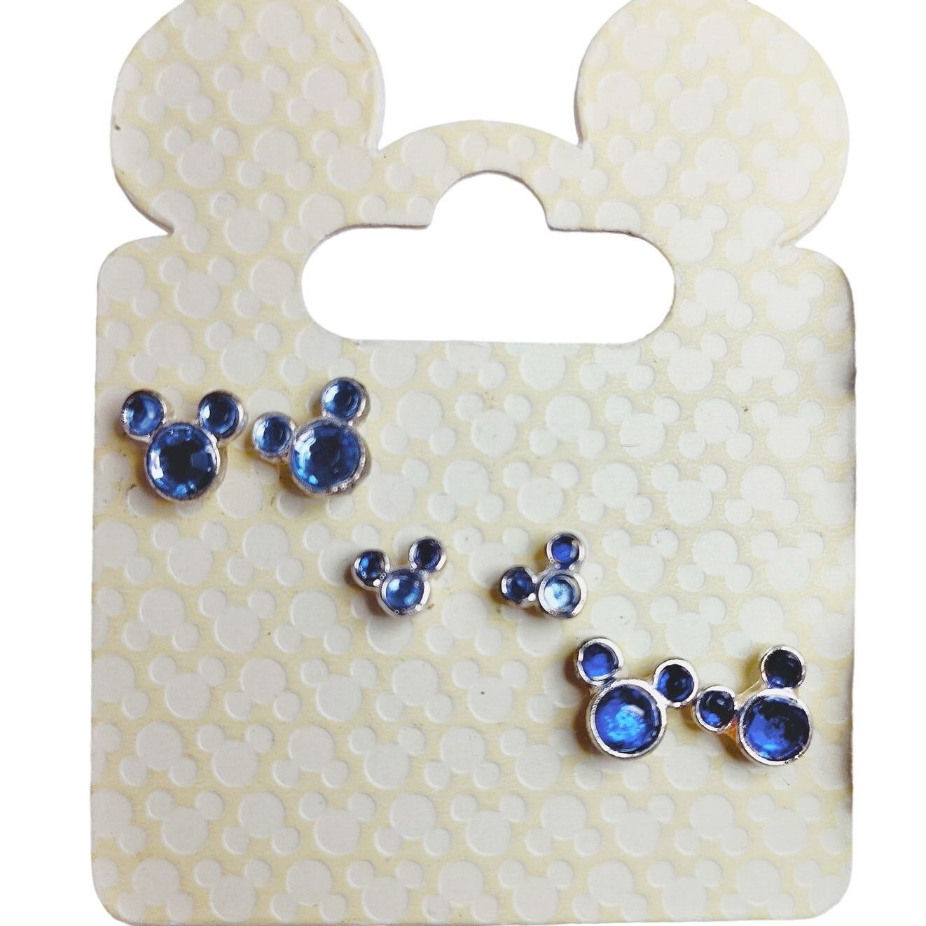 Disney Disney Parks Mickey Mouse Earrings Set 3-Pack Blue NIP Size ONE SIZE - 1 Thumbnail