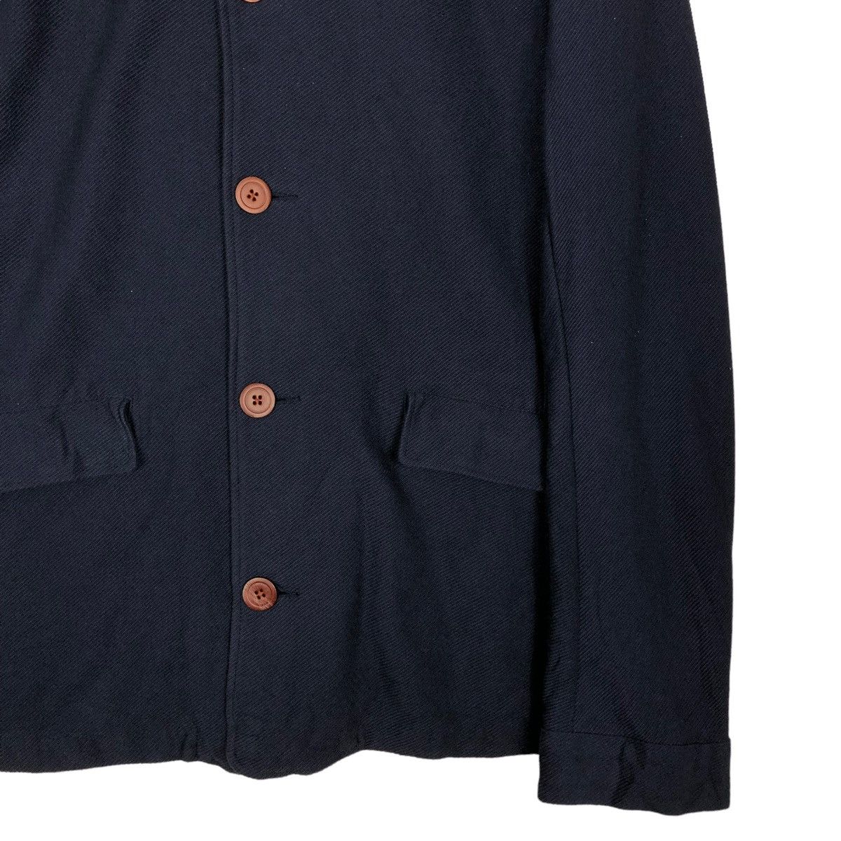 Japanese Brand 🔥VINTAGE CHORE JACKET BUTTON STRIPED LINING SHIPS JAPAN Size US XL / EU 56 / 4 - 5 Thumbnail