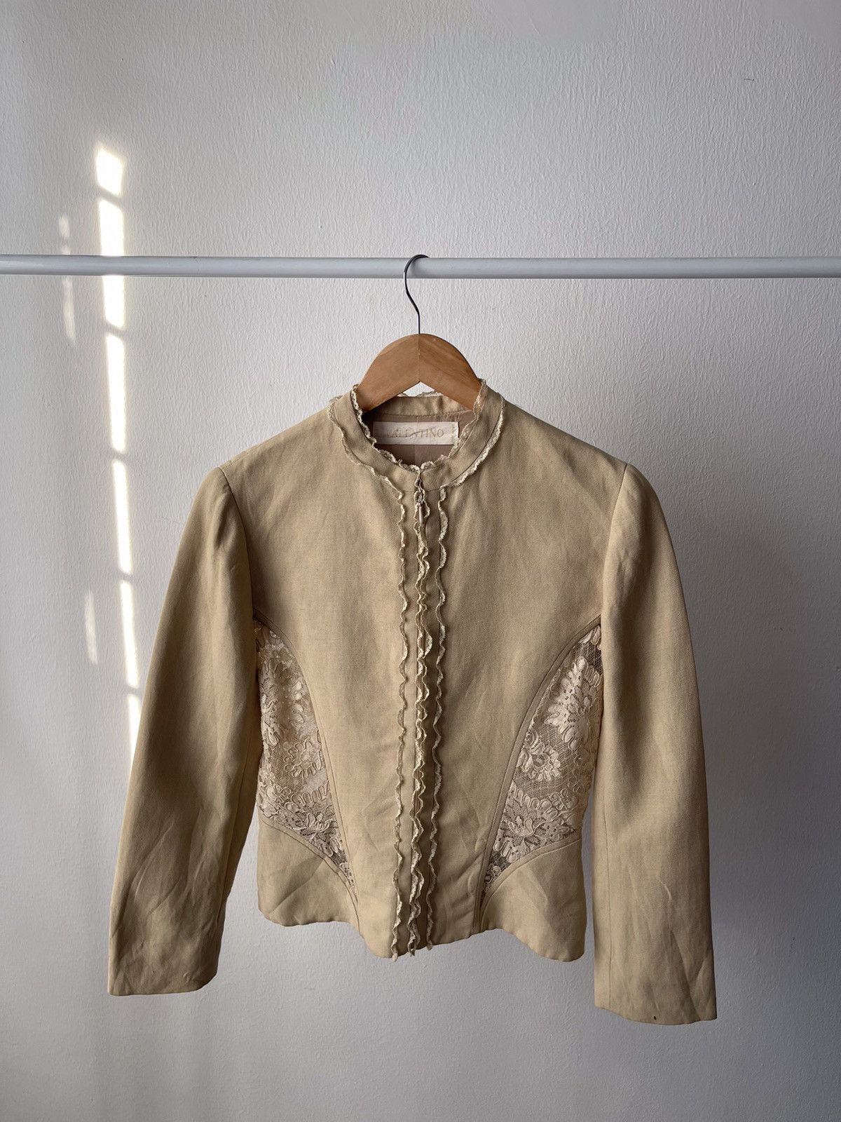 Valentino Velentino Mesh Zip Jacket Size S / US 4 / IT 40 - 3 Thumbnail