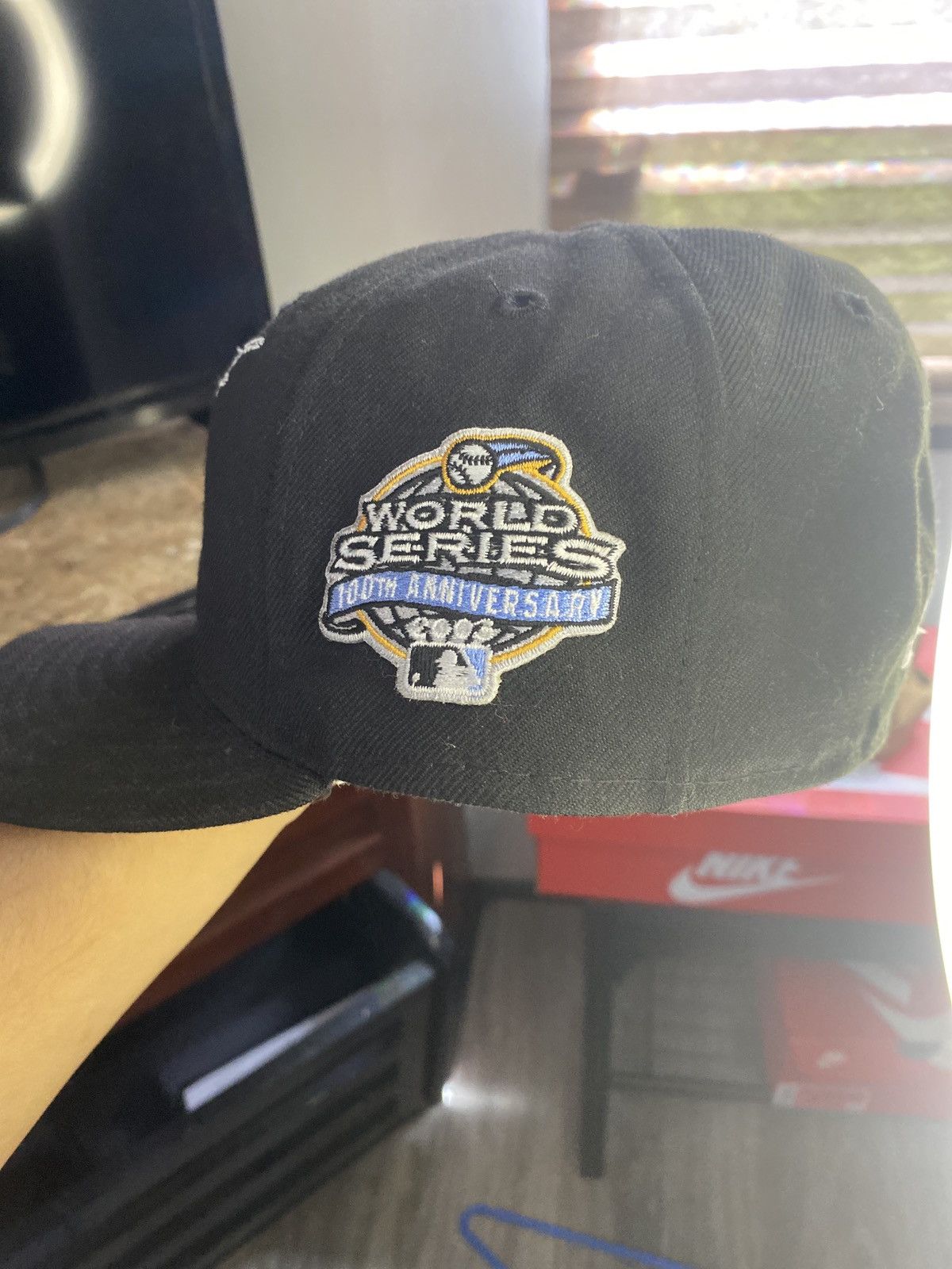 Vintage Florida marlins 2003 World Series vintage fitted new era Size 32 - 2 Thumbnail