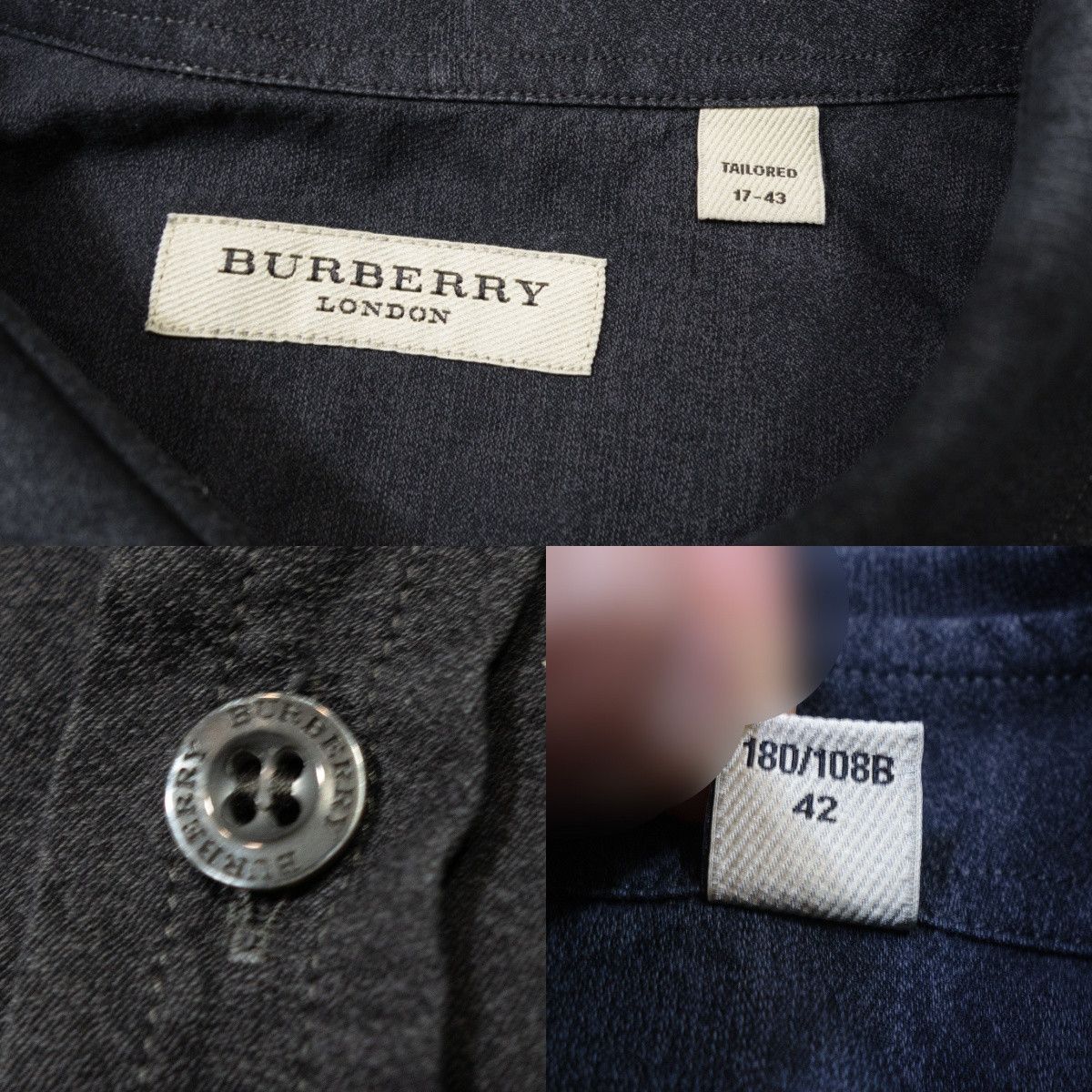 Burberry Shadow Plaid Nova Check Tailored Shirt Size US XL / EU 56 / 4 - 7 Thumbnail