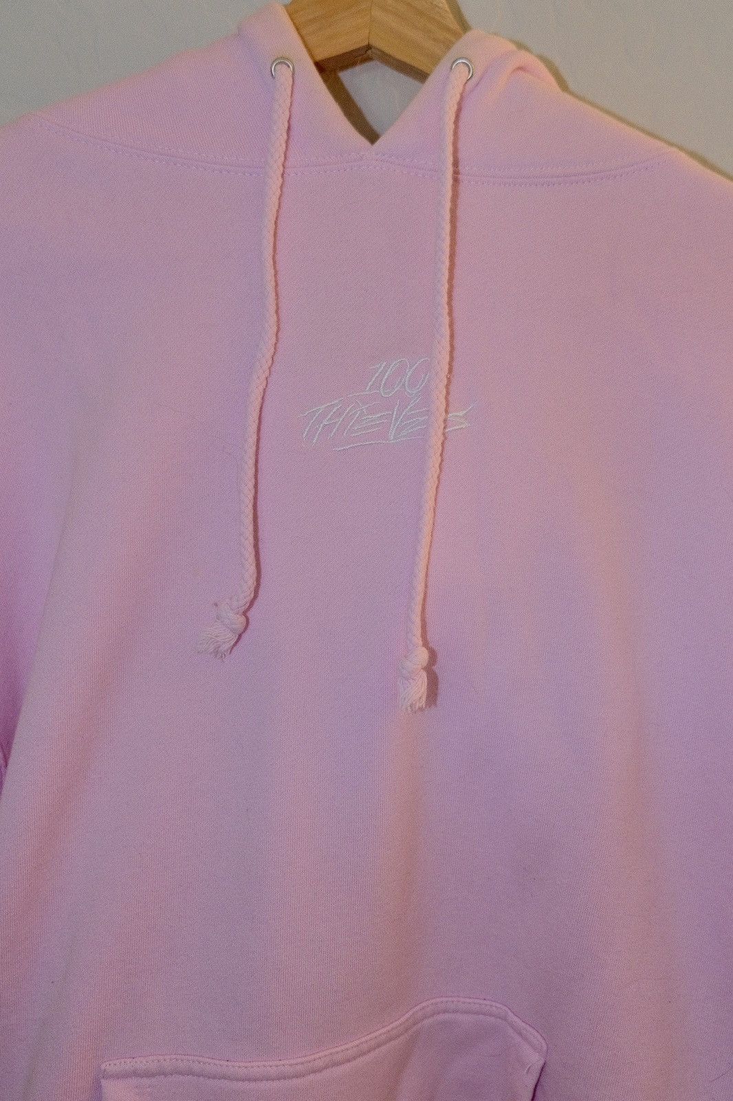 100 Thieves 100 Thieves Breast Cancer Hoodie Size US L / EU 52-54 / 3 - 9 Thumbnail