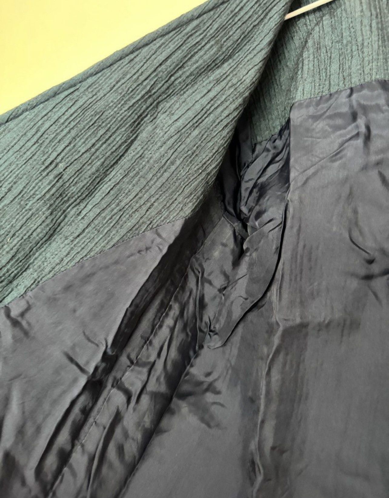 Issey Miyake × Pleats Please Issey Miyake 🔥Vintage 1970’s Issey Miyake pleated Blazer Size 40L - 6 Thumbnail