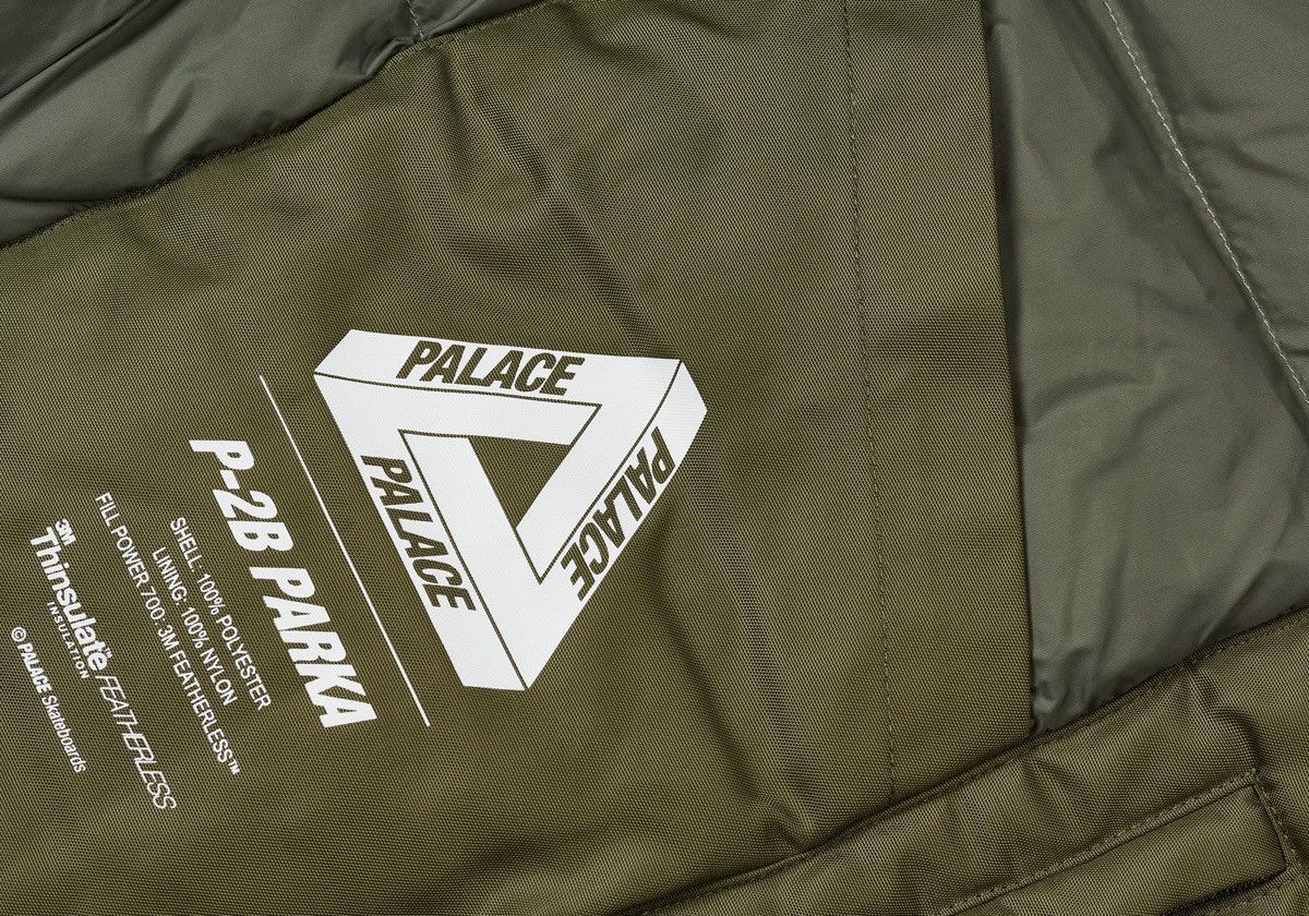 Palace Palace P2B Cargo Parka in Olive Men’s Size Large Faux Fur Size US L / EU 52-54 / 3 - 9 Thumbnail