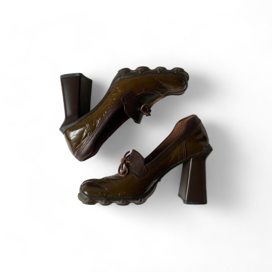 Miu Miu MiuMiu - 37,5 FW99 vintage bubble sole archive heels 