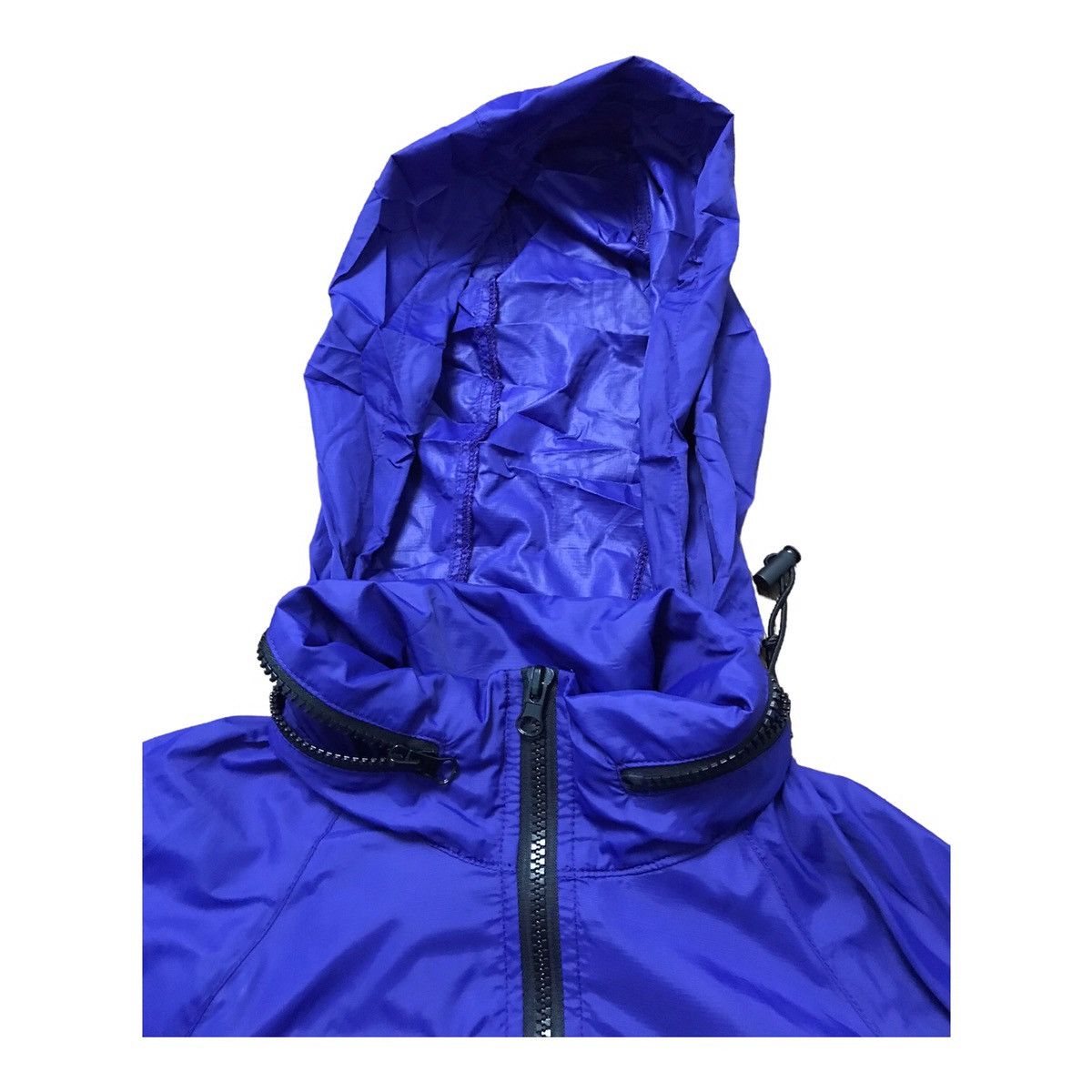 Issey Miyake × Japanese Brand × Ne-Net Issey Miyake Ne Net DarkPurple/Dark Blue Windbreaker Jacket Size US M / EU 48-50 / 2 - 5 Thumbnail