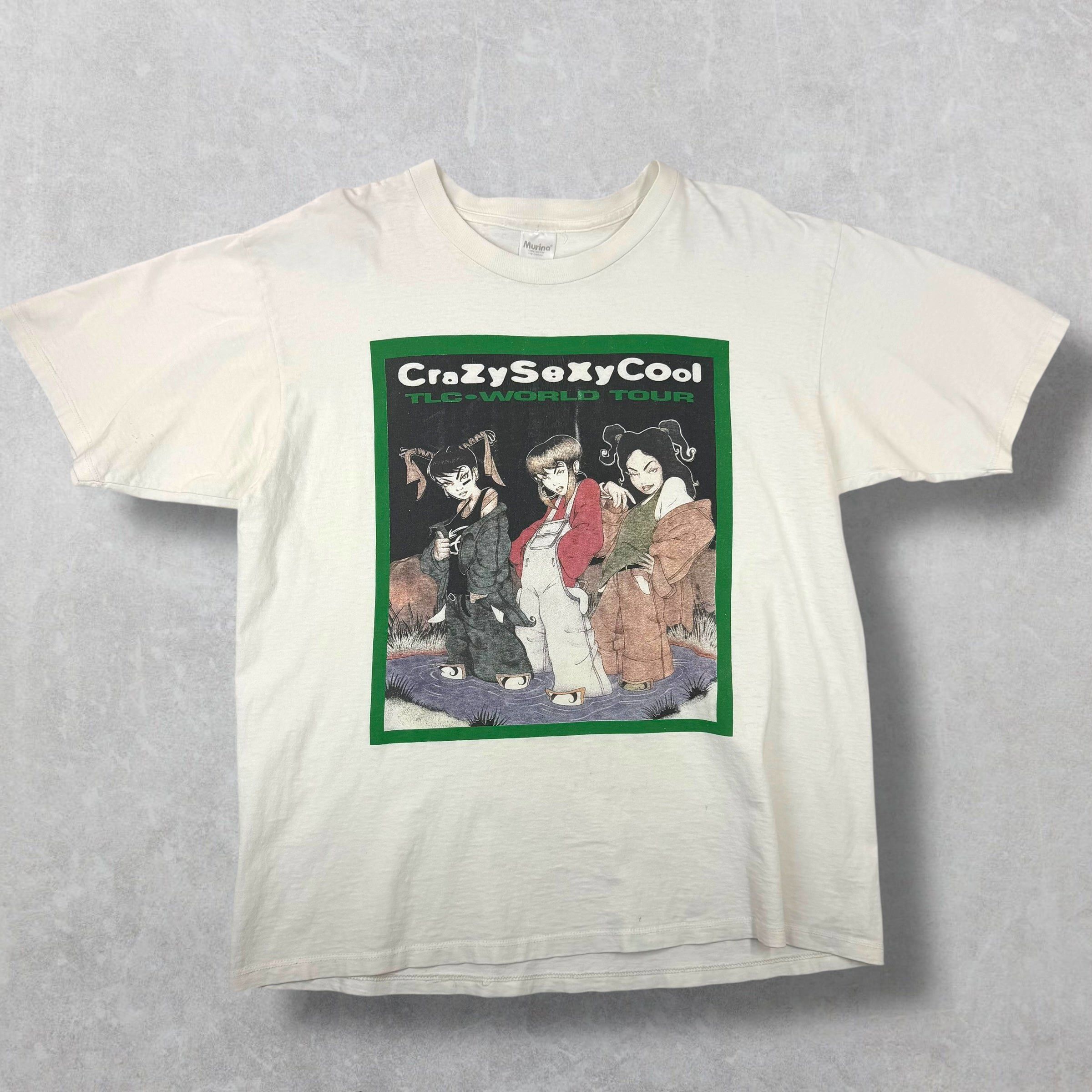 Band Tees Vintage 1996 TLC CrazySexyCool World Tour Tee L Size US L / EU 52-54 / 3 - 1 Thumbnail