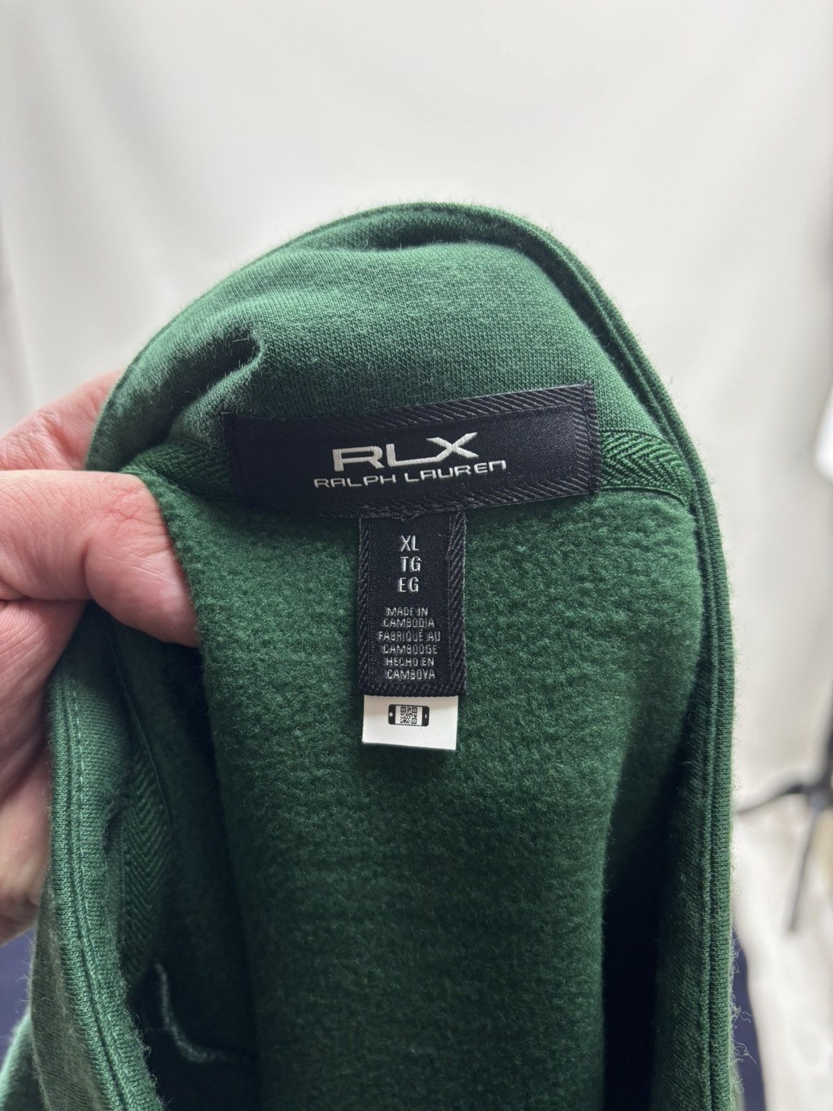 RLX Ralph Lauren Mens sweatshirt RLX Ralph Lauren Size XL Color Green Size US XL / EU 56 / 4 - 11 Thumbnail