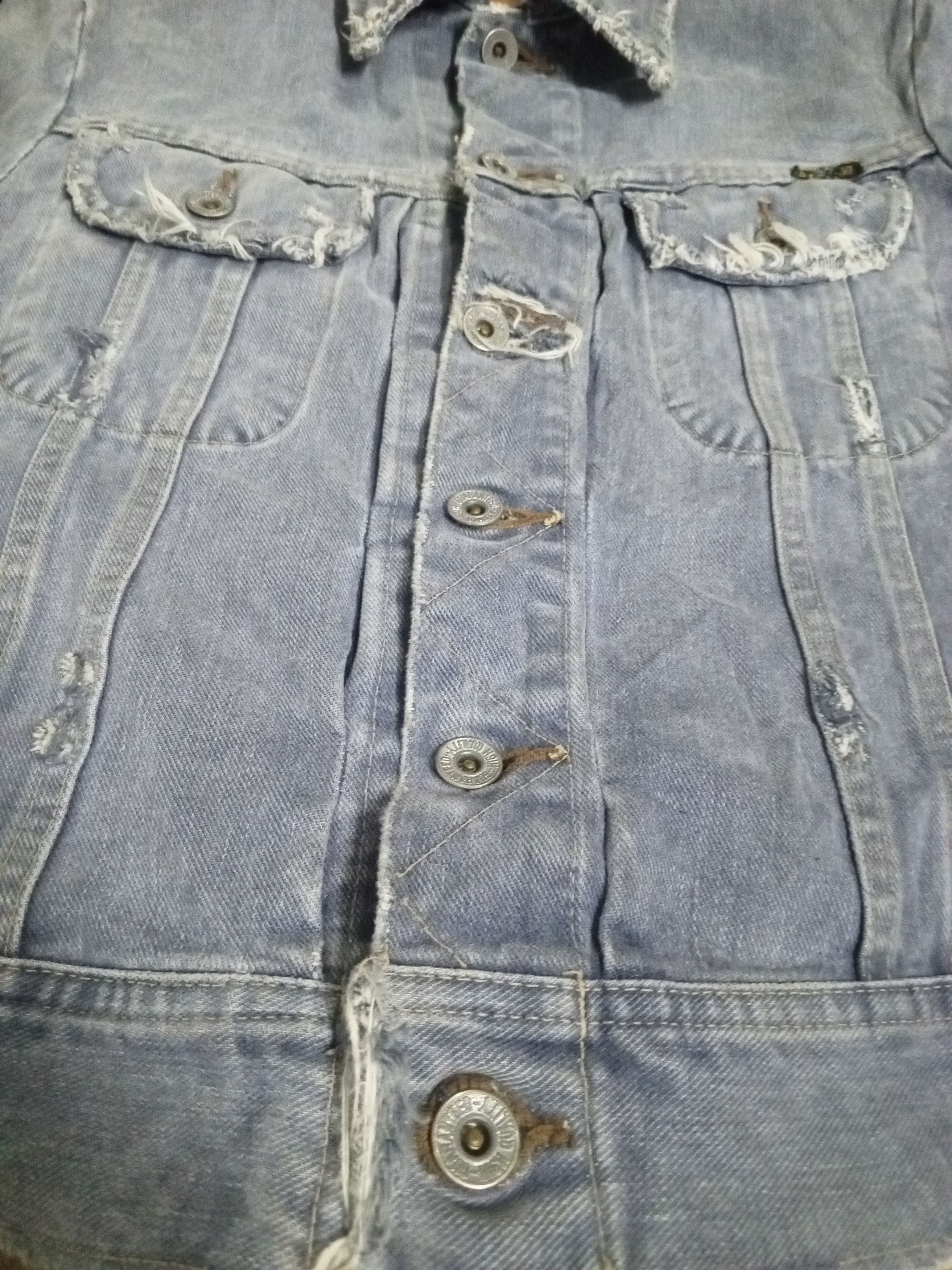 If Six Was Nine RNA INC denIm jacket Size XS / US 0-2 / IT 36-38 - 6 Thumbnail