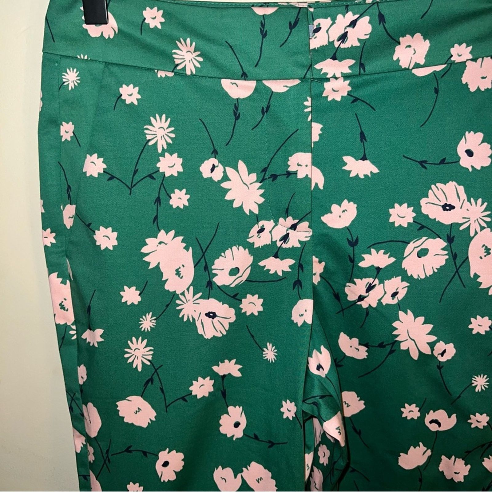 Boden BODEN high rise floral trousers 2 Size 26" / US 2 / IT 38 - 6 Thumbnail