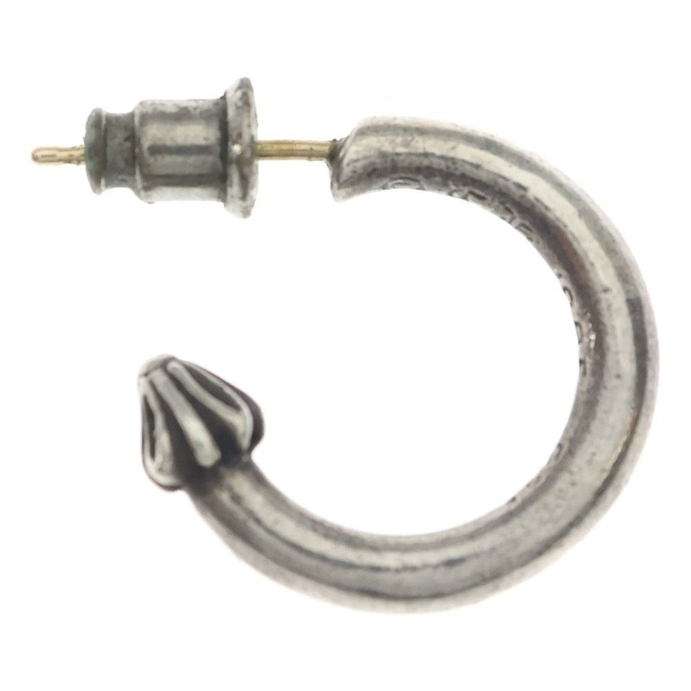 Chrome Hearts Chrome Hearts Plain Hoop Silver Earring Size ONE SIZE - 4 Thumbnail