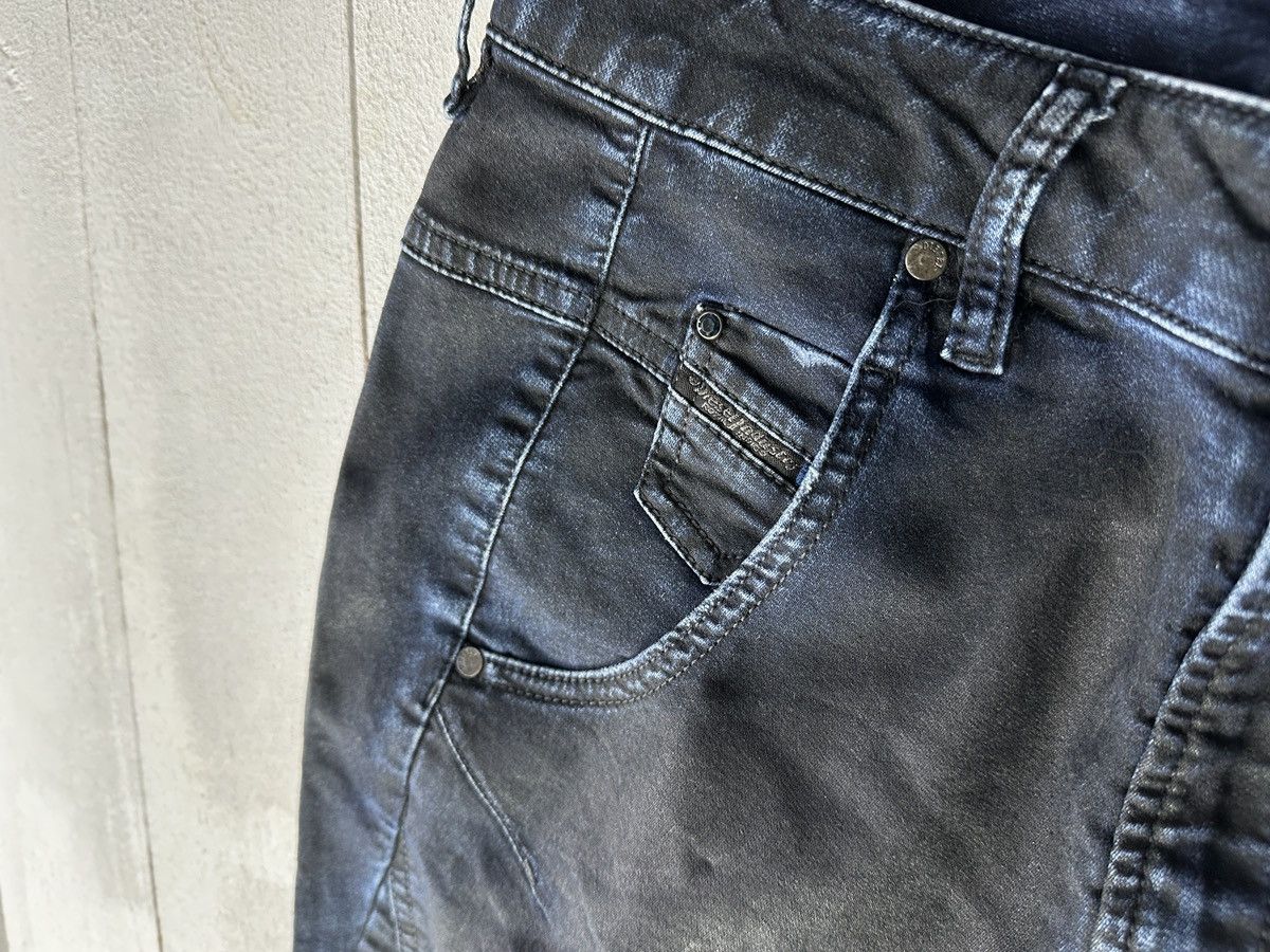 Diesel 🚨 DIESEL AVANT GARDE GOTHIC WOMEN JEANS LOGO IFSIXWASNINE Size 25" / US 0 / IT 36 - 7 Thumbnail