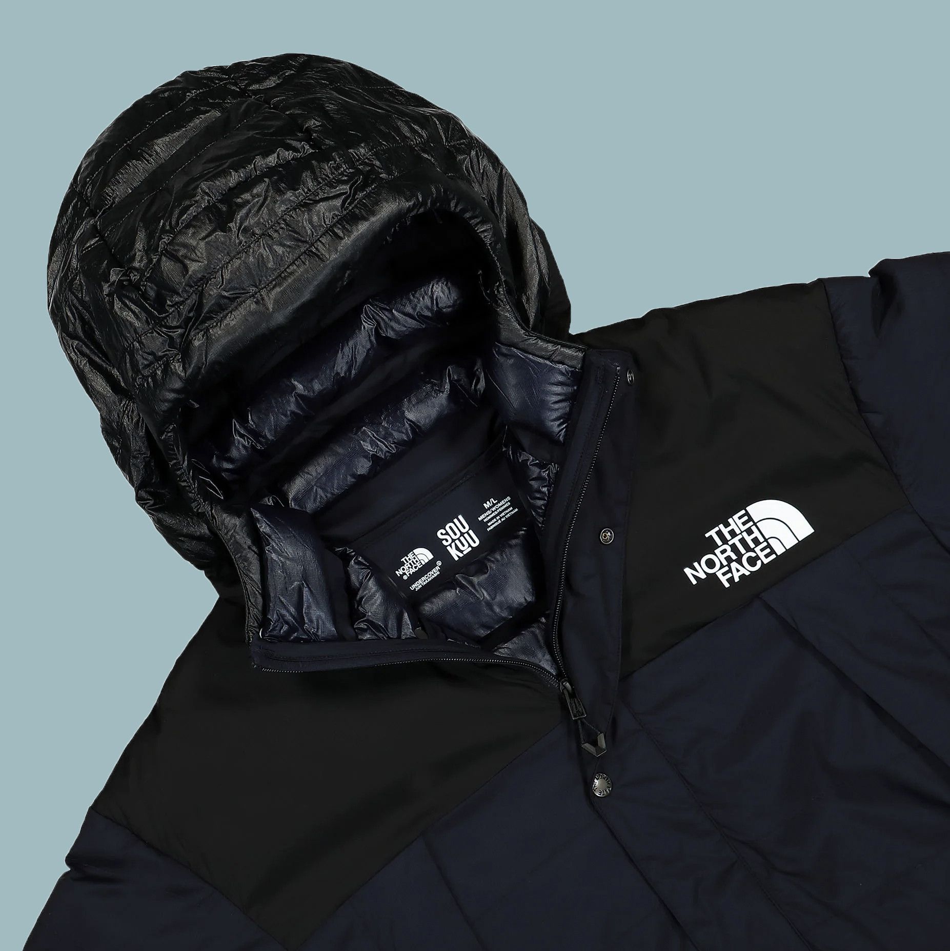 The North Face × Undercover The North Face x Undercover 50/50 Mountain Jacket Black/Navy Size US XL / EU 56 / 4 - 4 Thumbnail