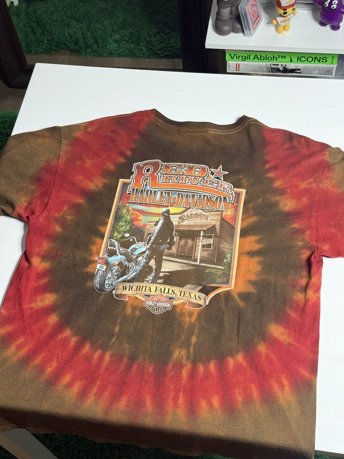Harley Davidson VINTAGE Y2K Harley Davidson Firebird Tee “Tie-Dye” [ L ] PRE Size US L / EU 52-54 / 3 - 2 Thumbnail