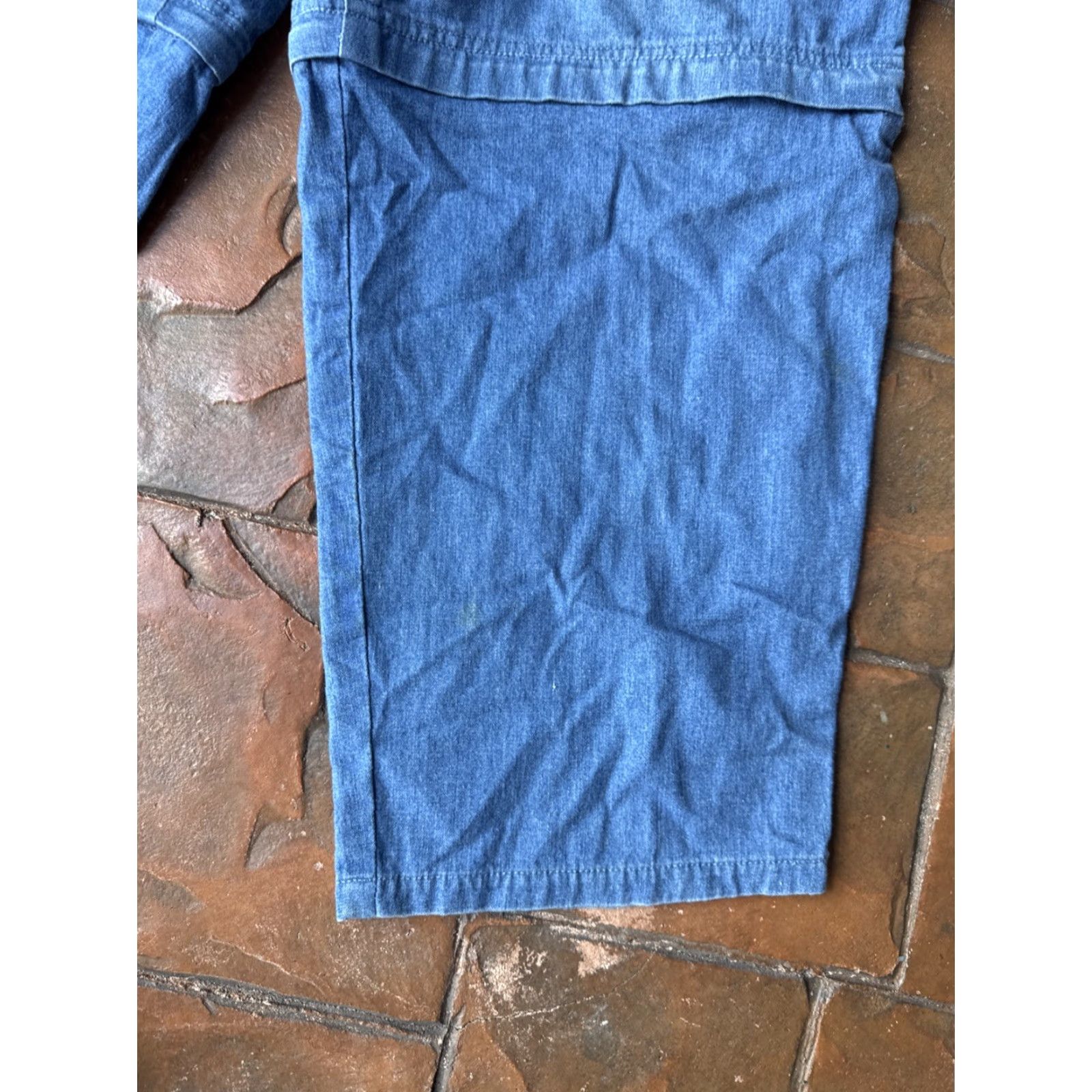 Vintage VINTAGE Julian Marcuir Motorcycle Cargo Jeans 38x28 Zip-Off Convertible Pants Size US 38 / EU 54 - 7 Thumbnail