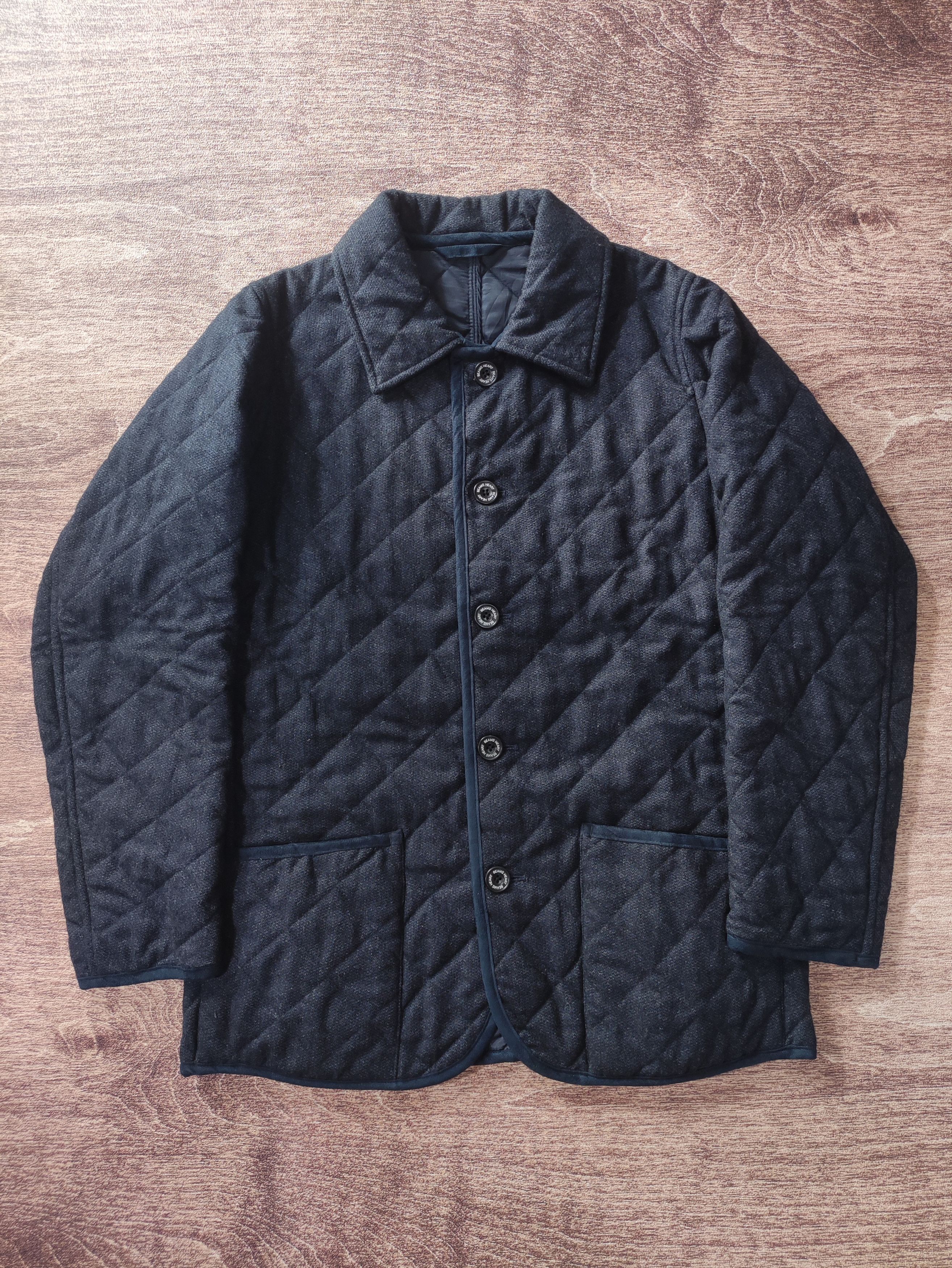 Beams Plus × Japanese Brand BEAMS HEART QUILTED JACKET Size US L / EU 52-54 / 3 - 1 Thumbnail